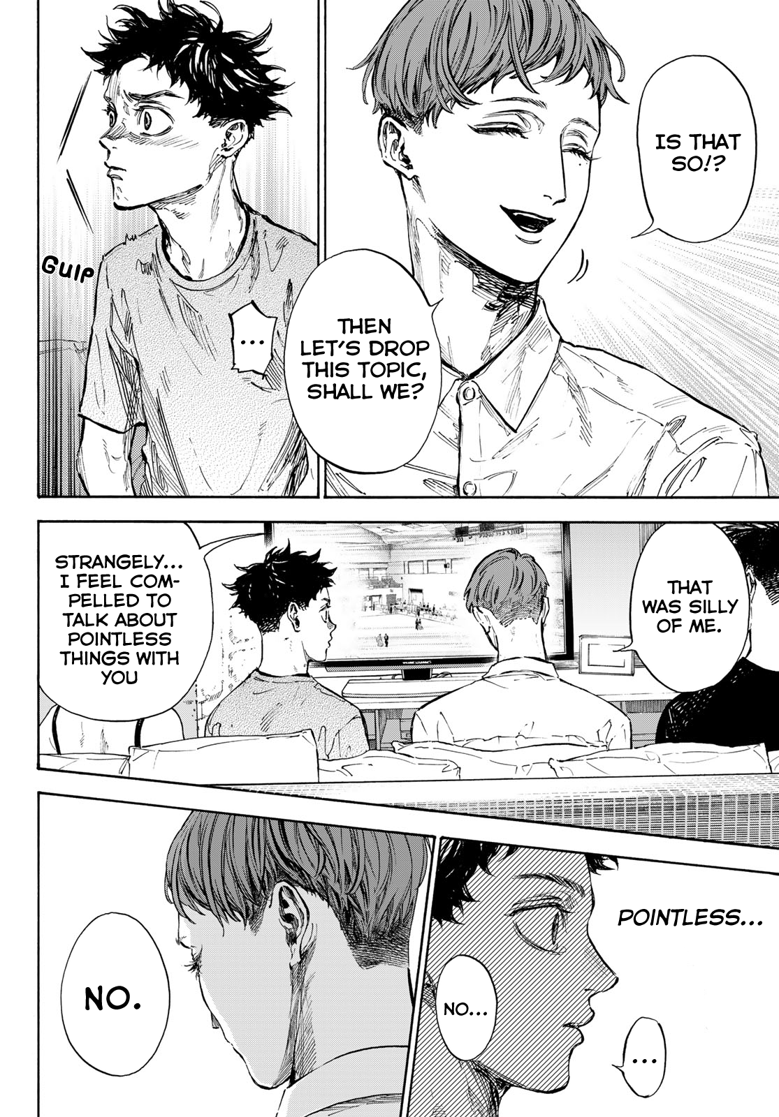 Ballroom E Youkoso chapter 64 - page 4