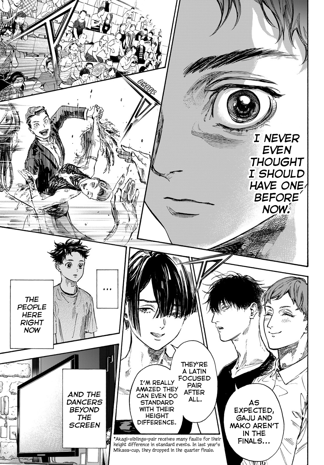 Ballroom E Youkoso chapter 64 - page 7