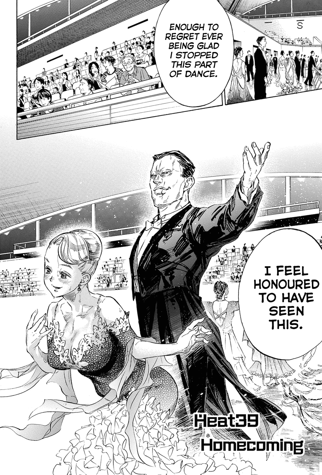 Ballroom E Youkoso chapter 39 - page 2
