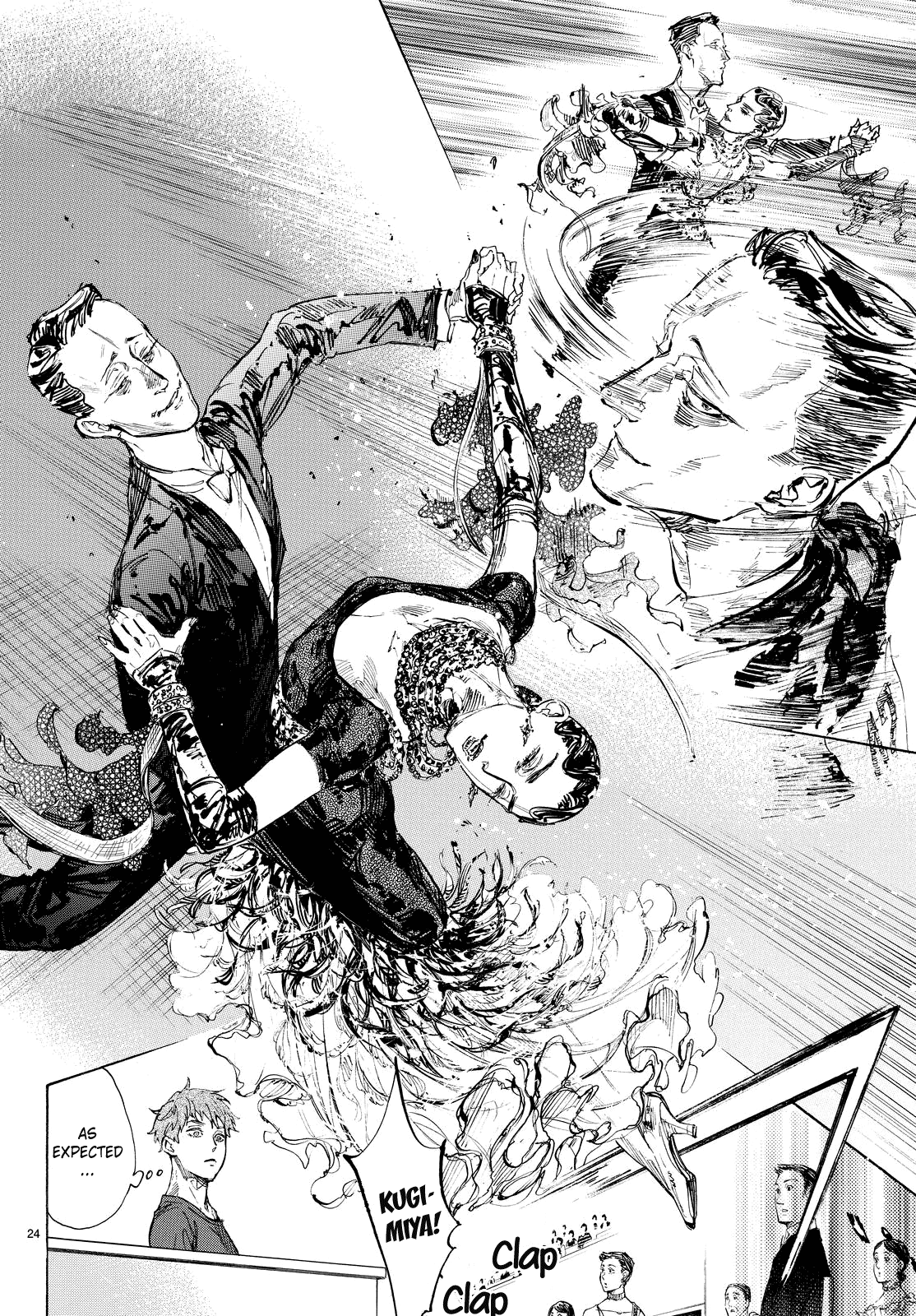 Ballroom E Youkoso chapter 39 - page 36