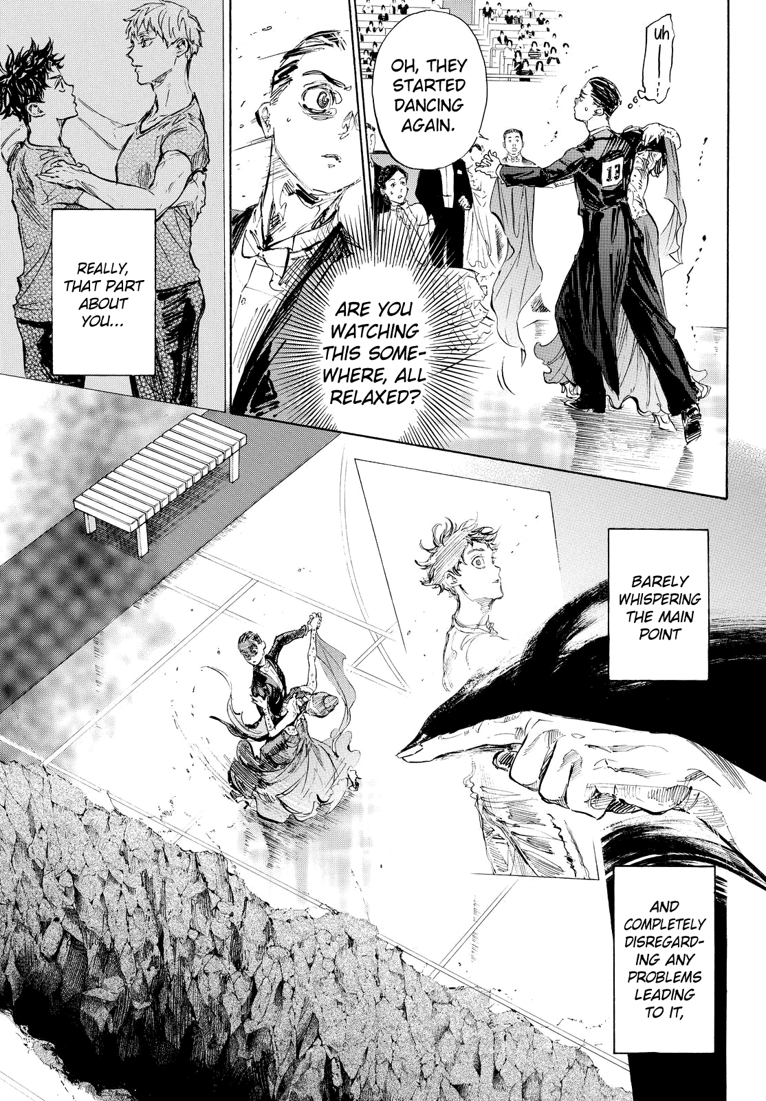 Ballroom E Youkoso chapter 39 - page 41