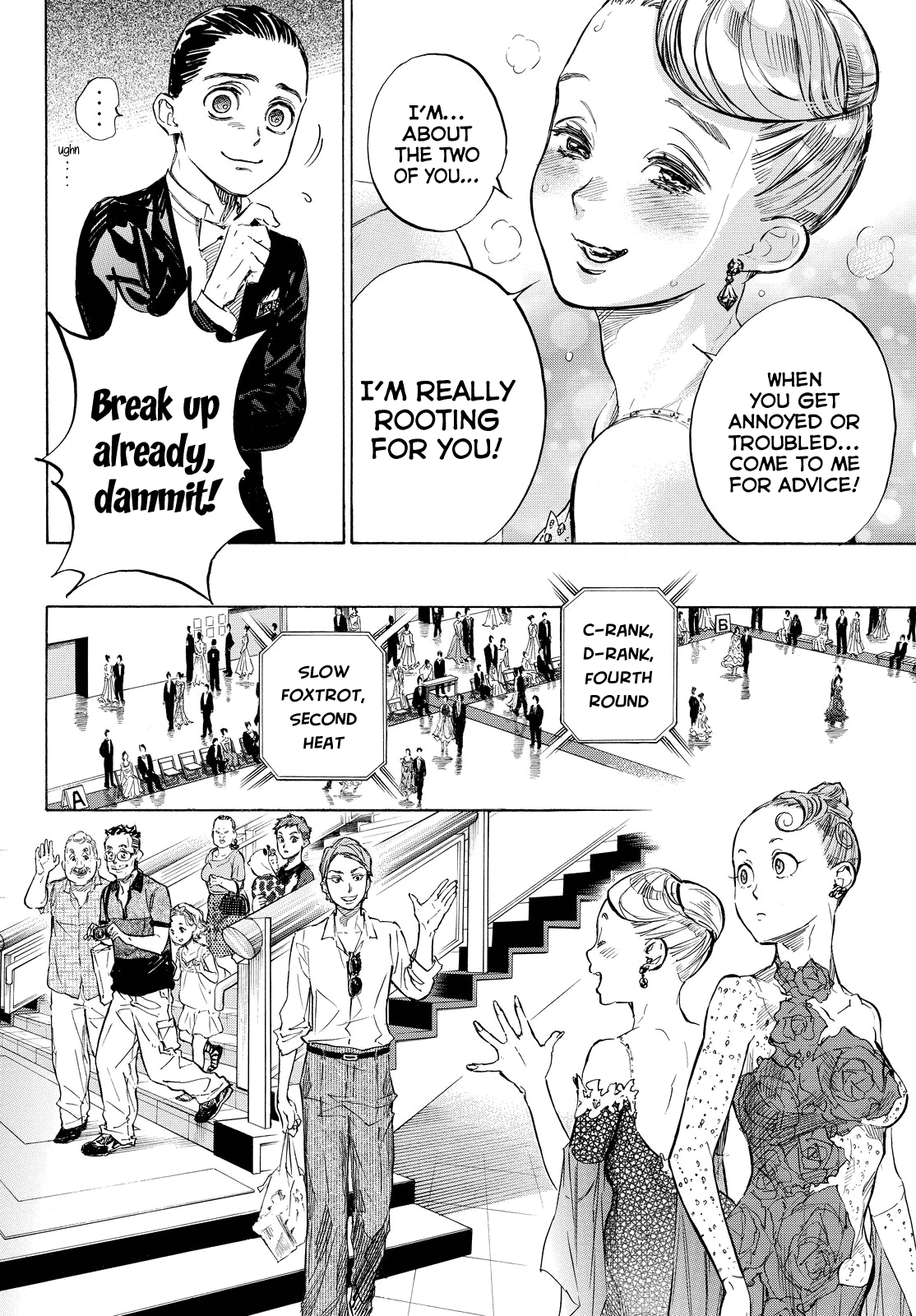 Ballroom E Youkoso chapter 39 - page 6