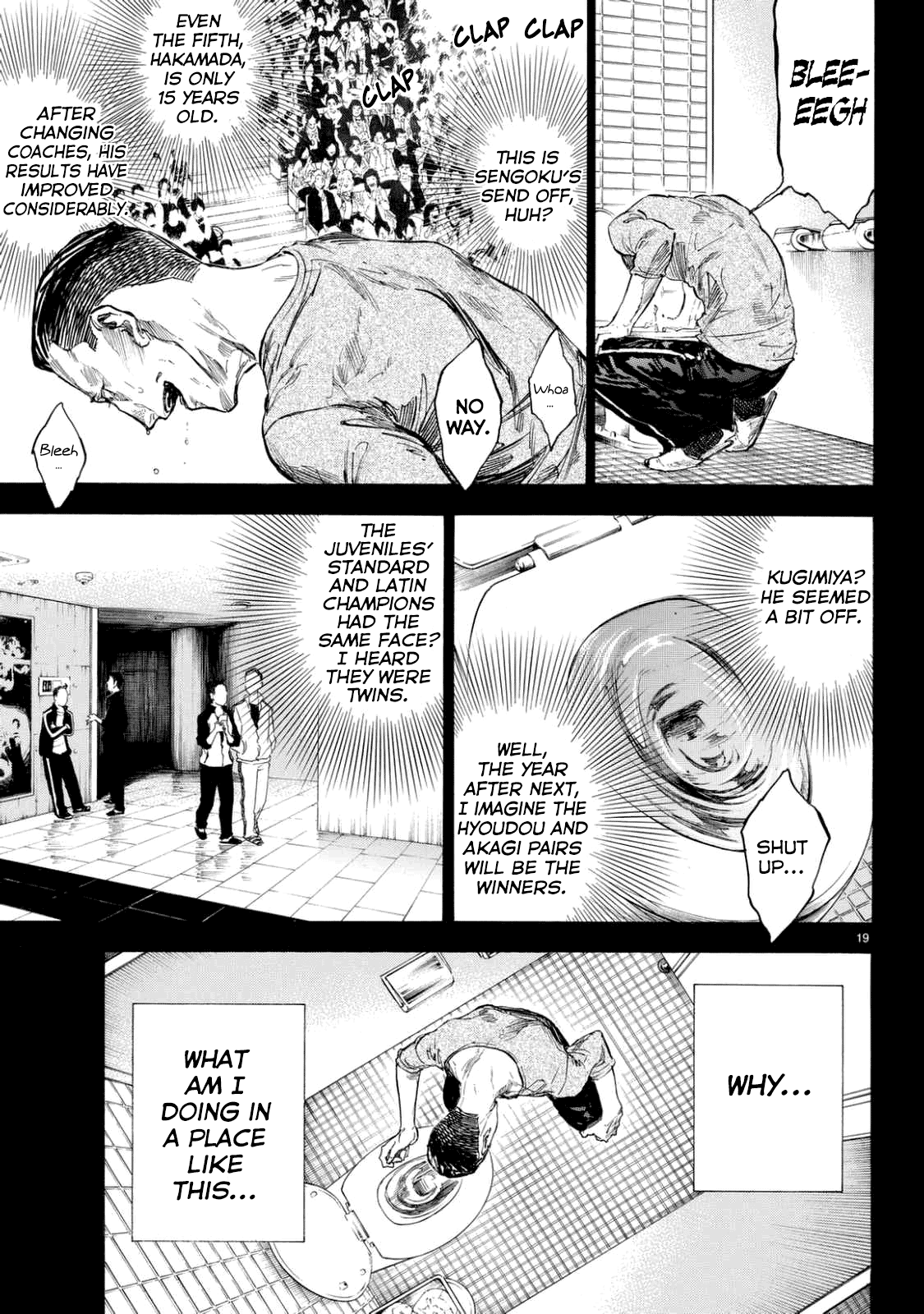 Ballroom E Youkoso chapter 44 - page 19
