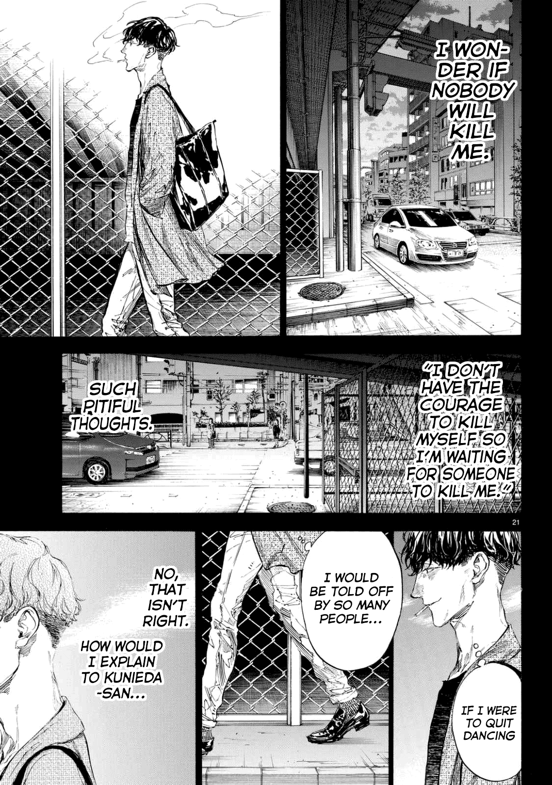 Ballroom E Youkoso chapter 44 - page 21
