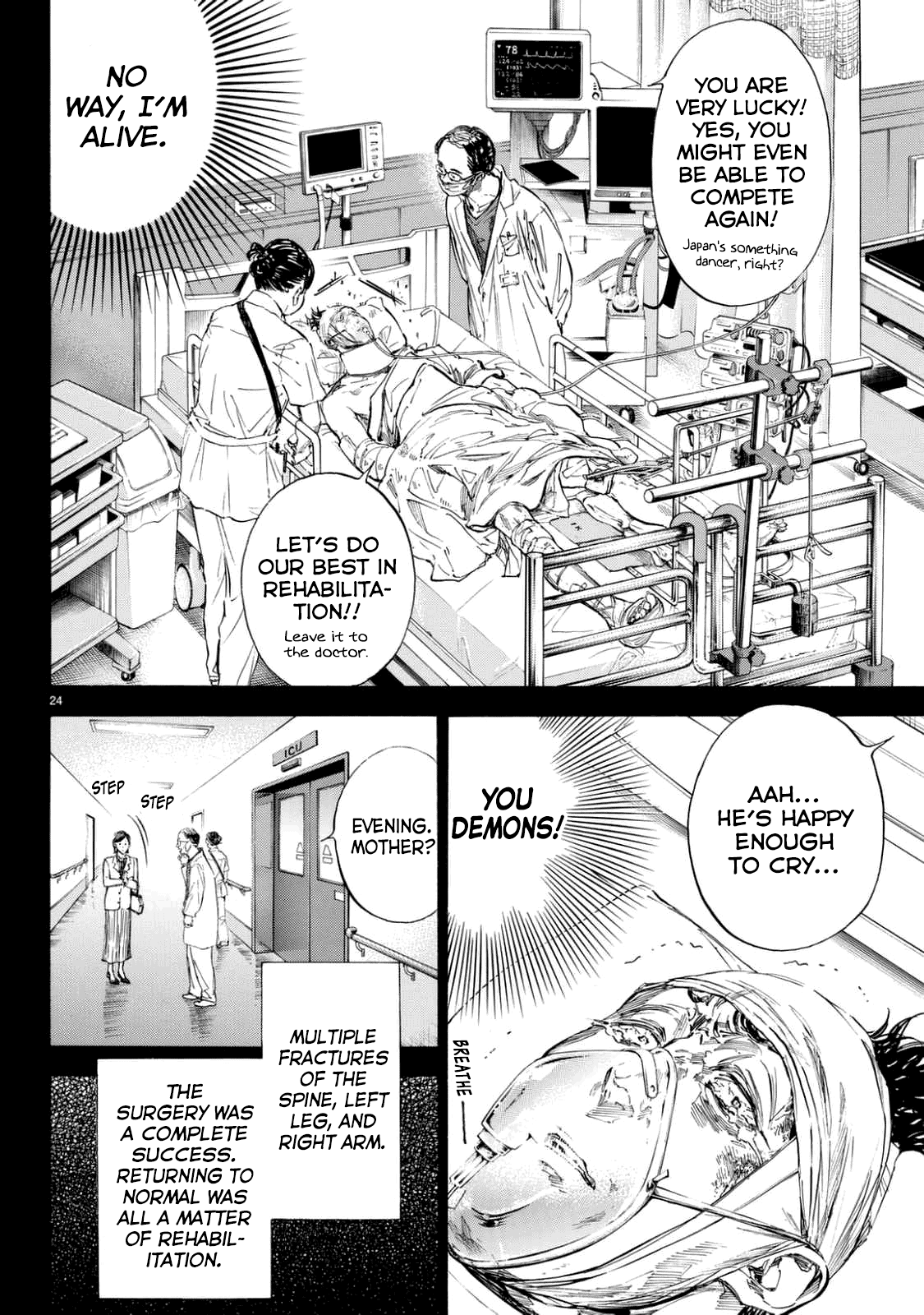 Ballroom E Youkoso chapter 44 - page 24