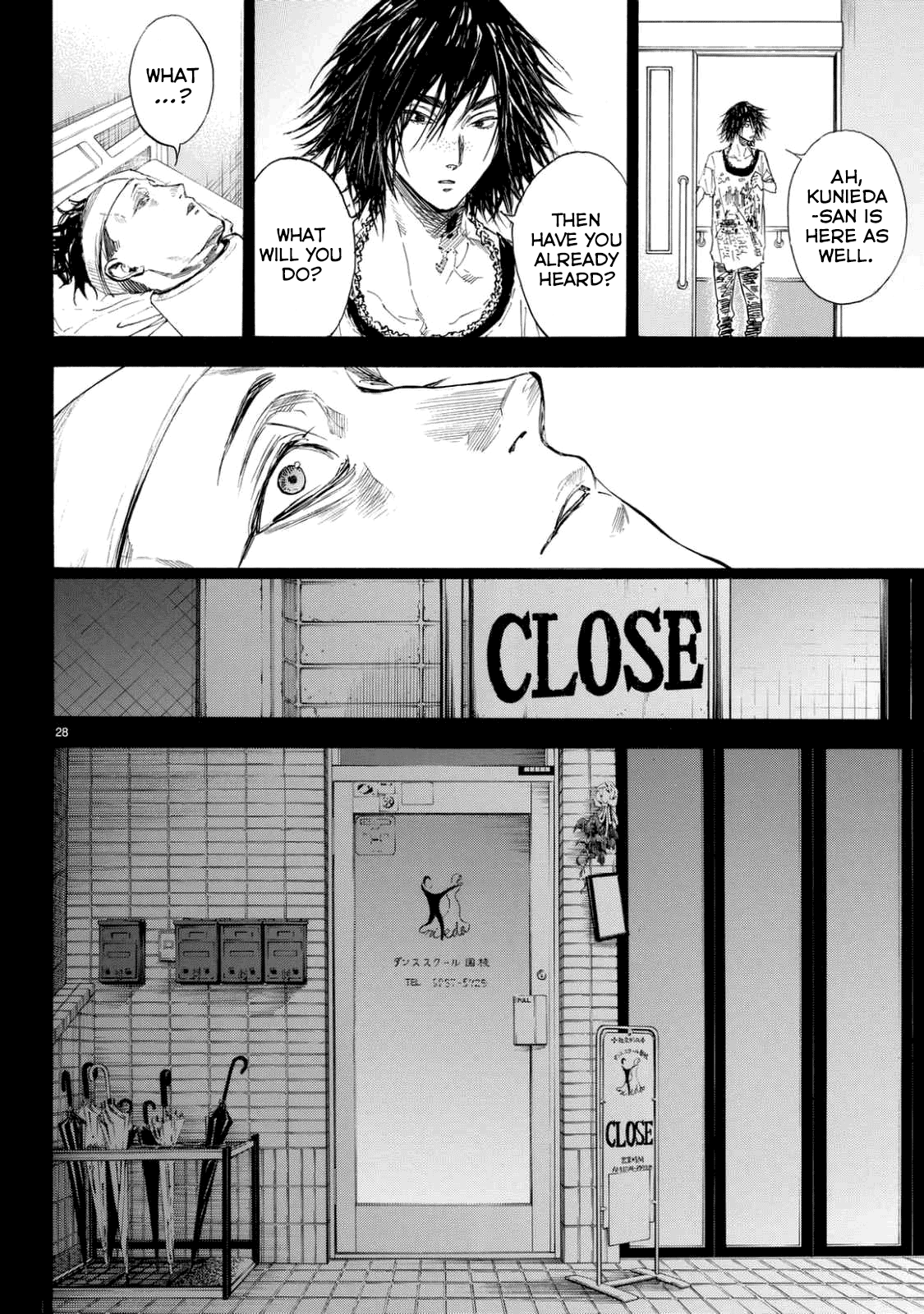 Ballroom E Youkoso chapter 44 - page 28