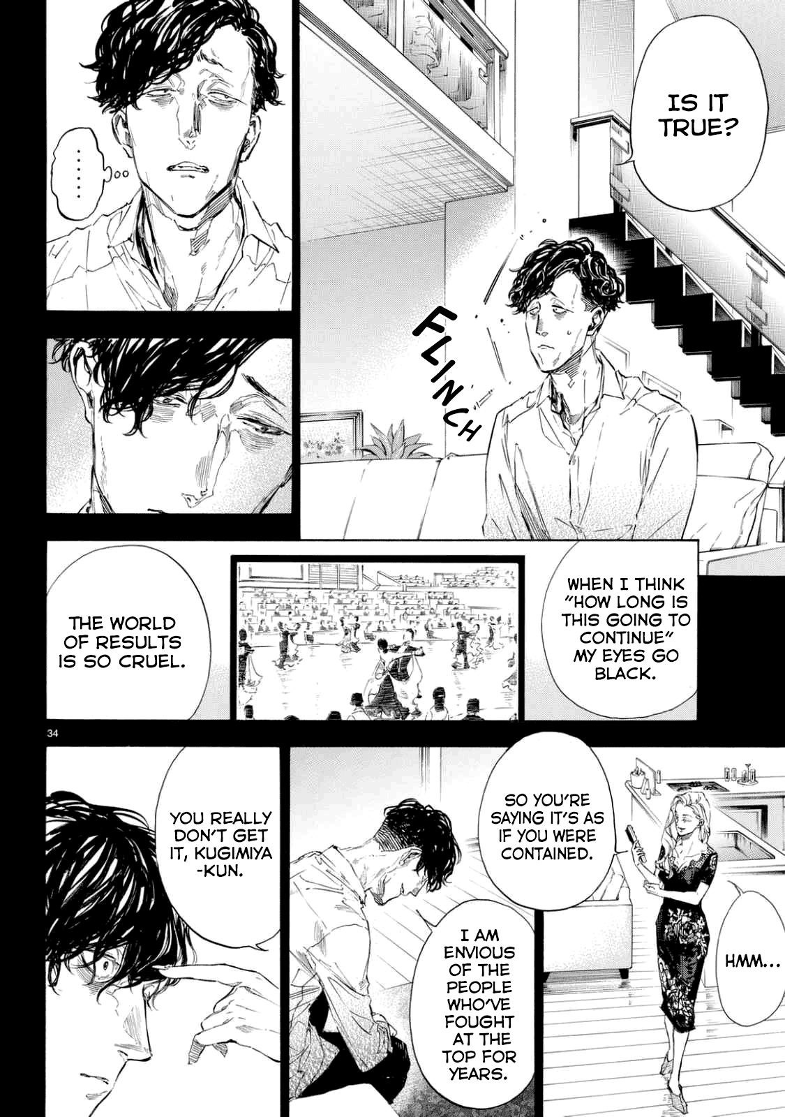 Ballroom E Youkoso chapter 44 - page 34