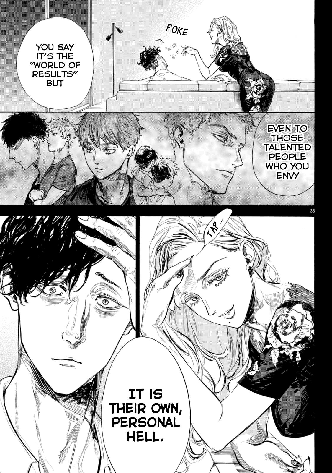 Ballroom E Youkoso chapter 44 - page 35