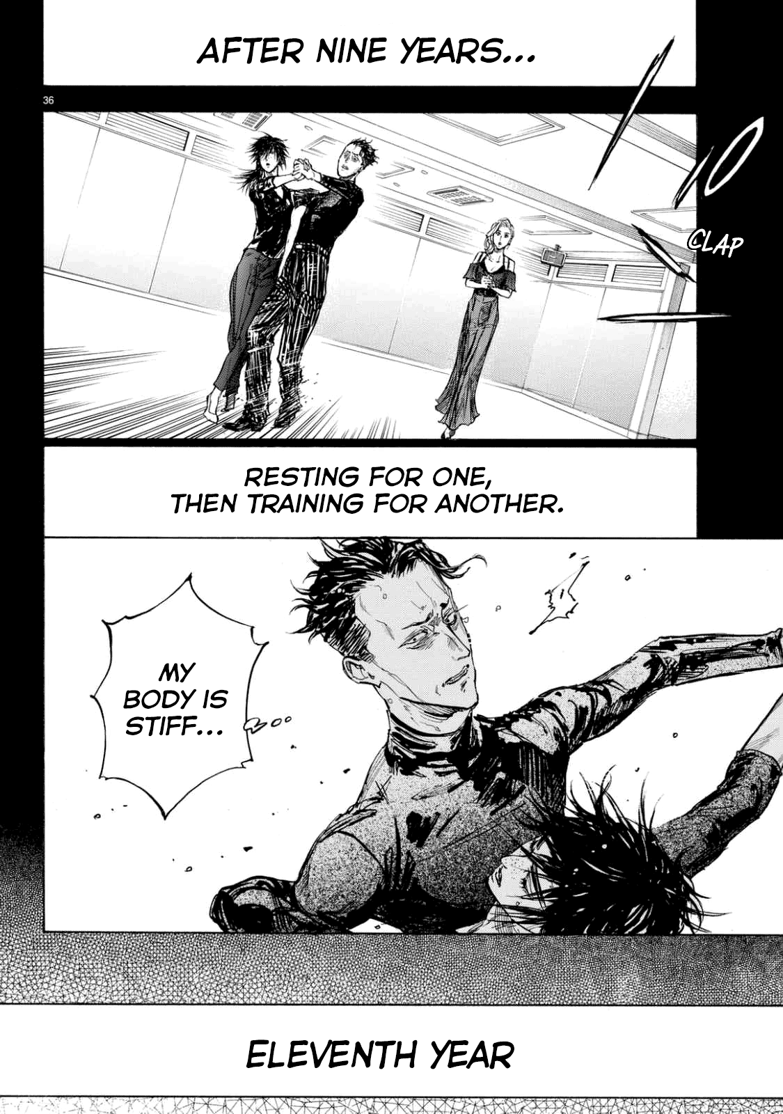 Ballroom E Youkoso chapter 44 - page 36