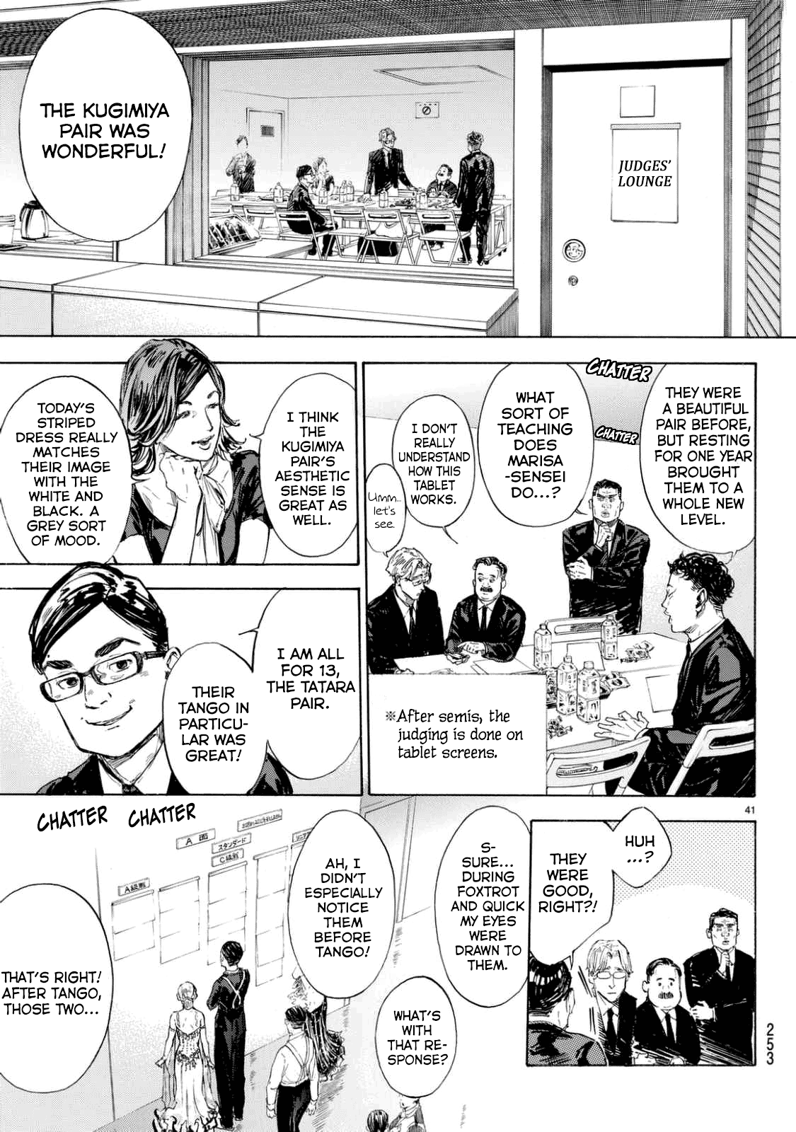 Ballroom E Youkoso chapter 44 - page 41