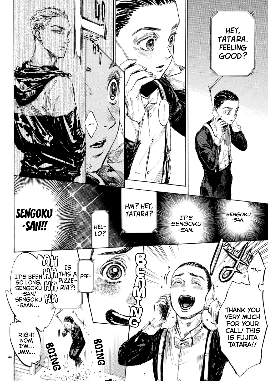 Ballroom E Youkoso chapter 44 - page 44