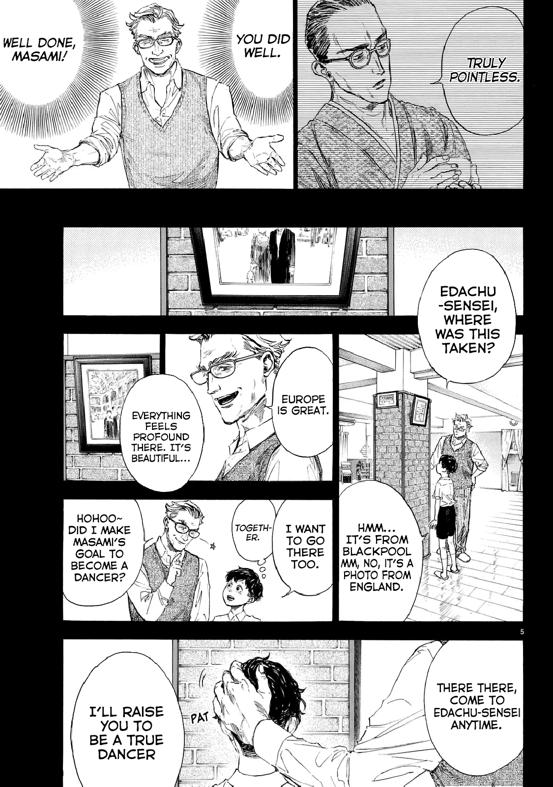 Ballroom E Youkoso chapter 44 - page 5