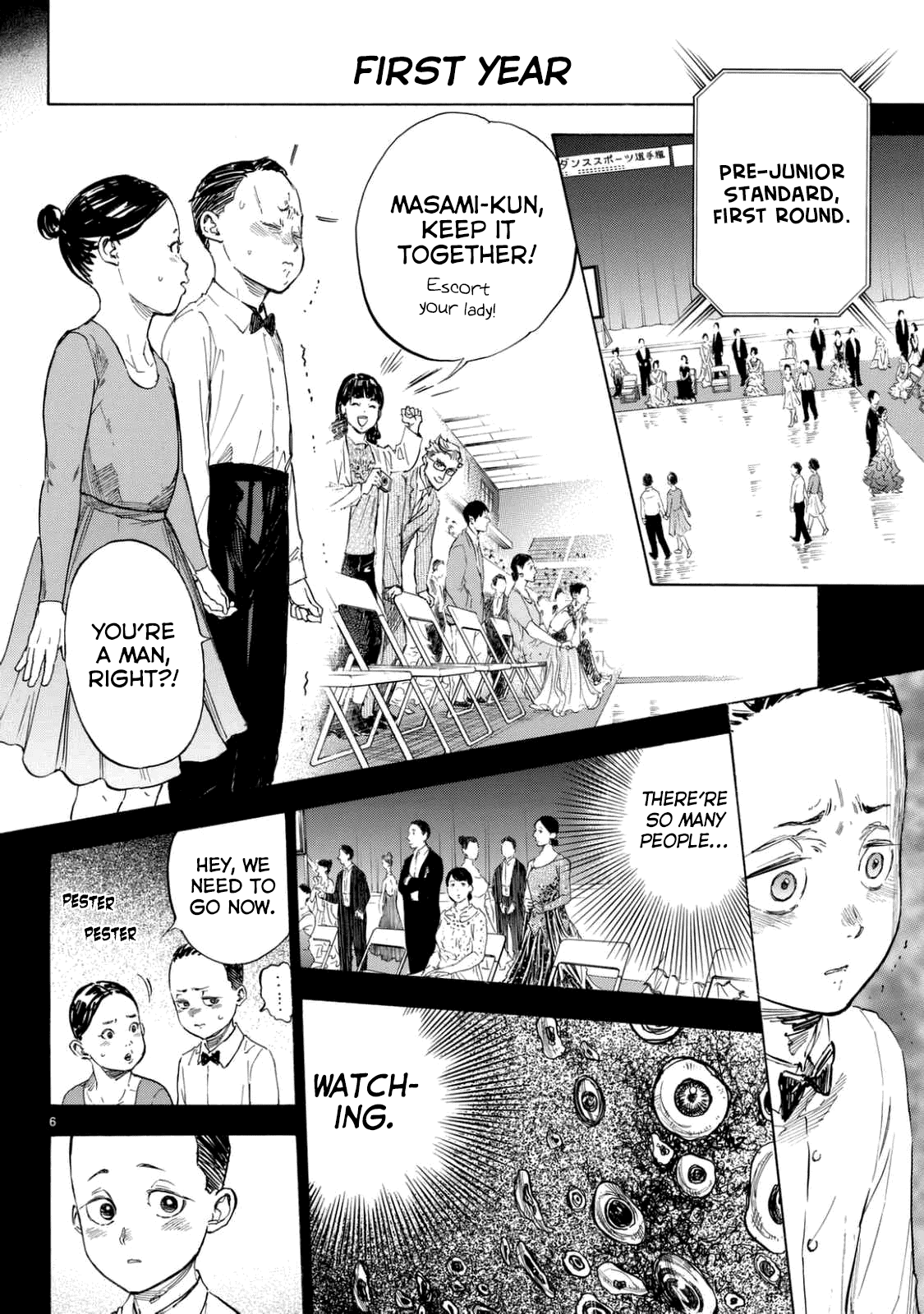 Ballroom E Youkoso chapter 44 - page 6