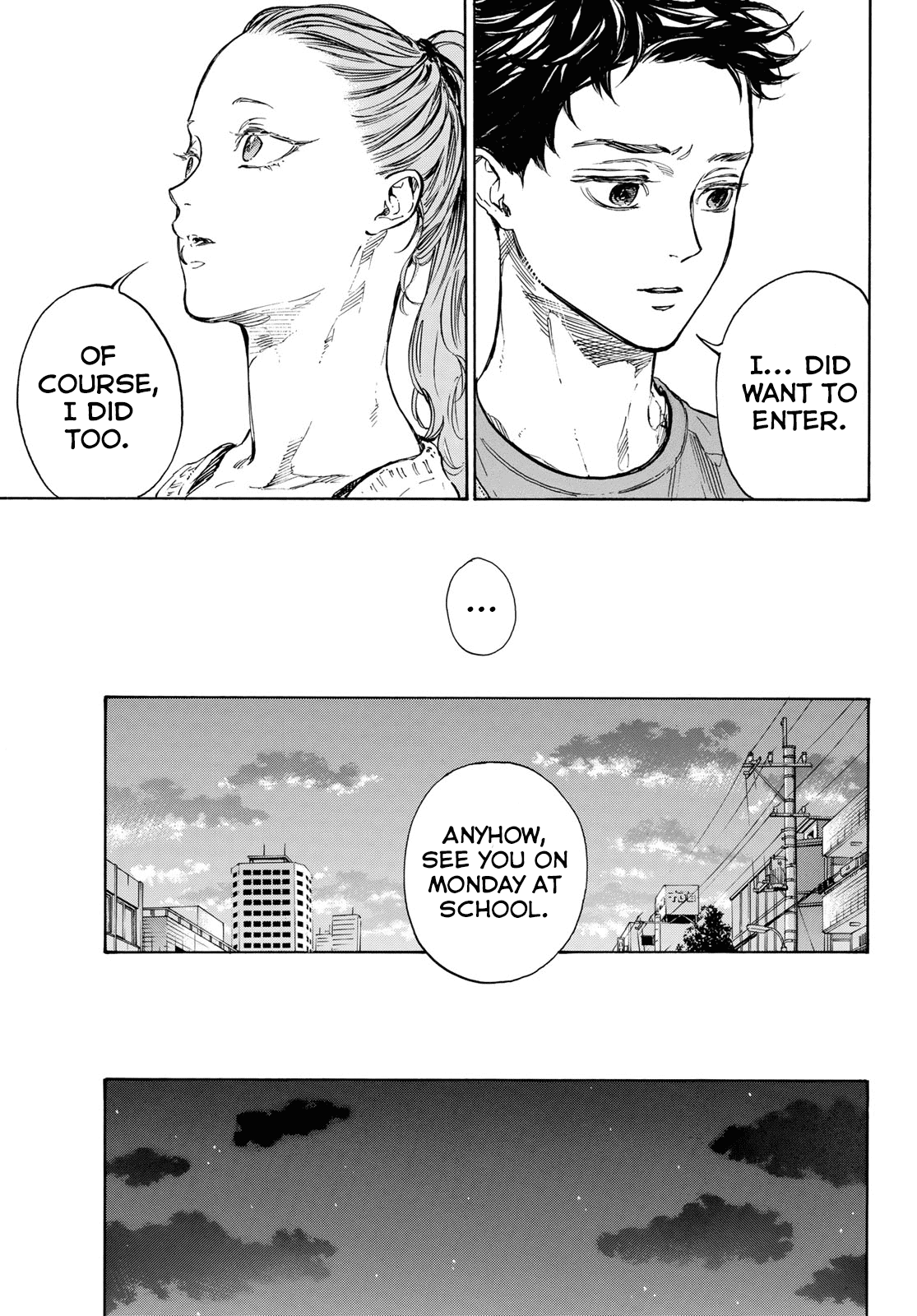 Ballroom E Youkoso chapter 58 - page 5