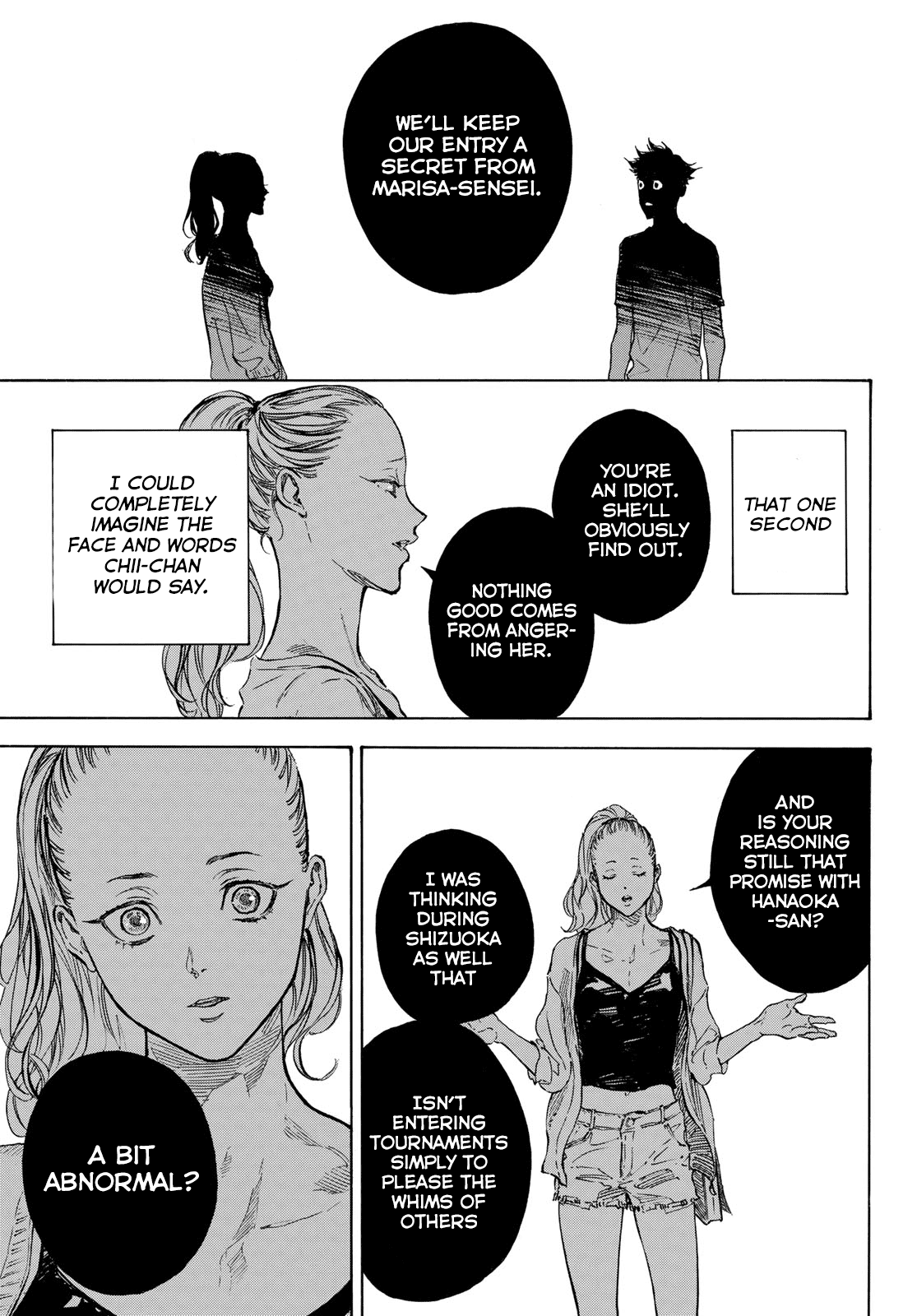 Ballroom E Youkoso chapter 58 - page 7