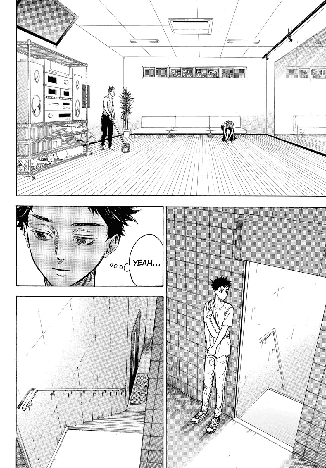 Ballroom E Youkoso chapter 58 - page 8