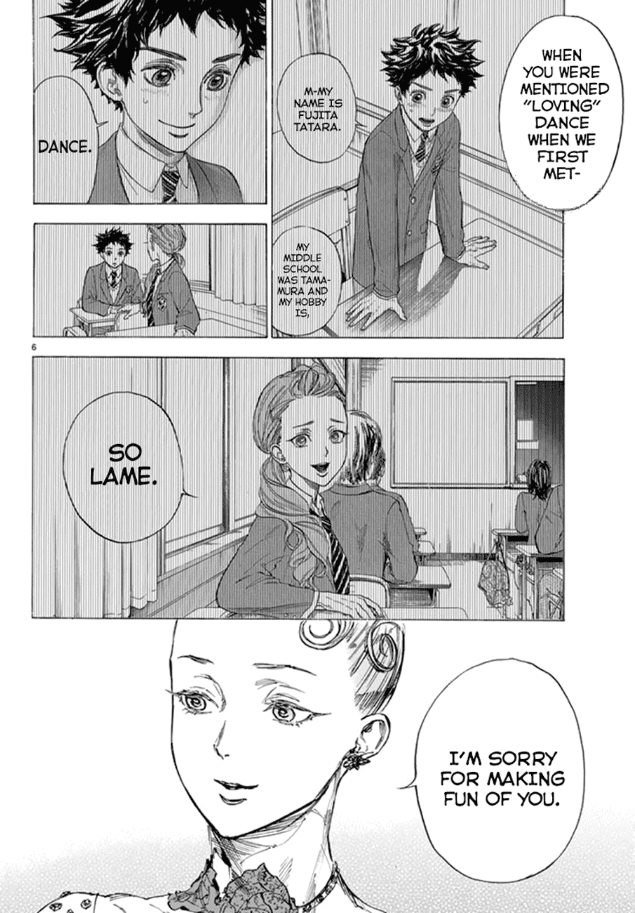 Ballroom E Youkoso chapter 45.1 - page 5