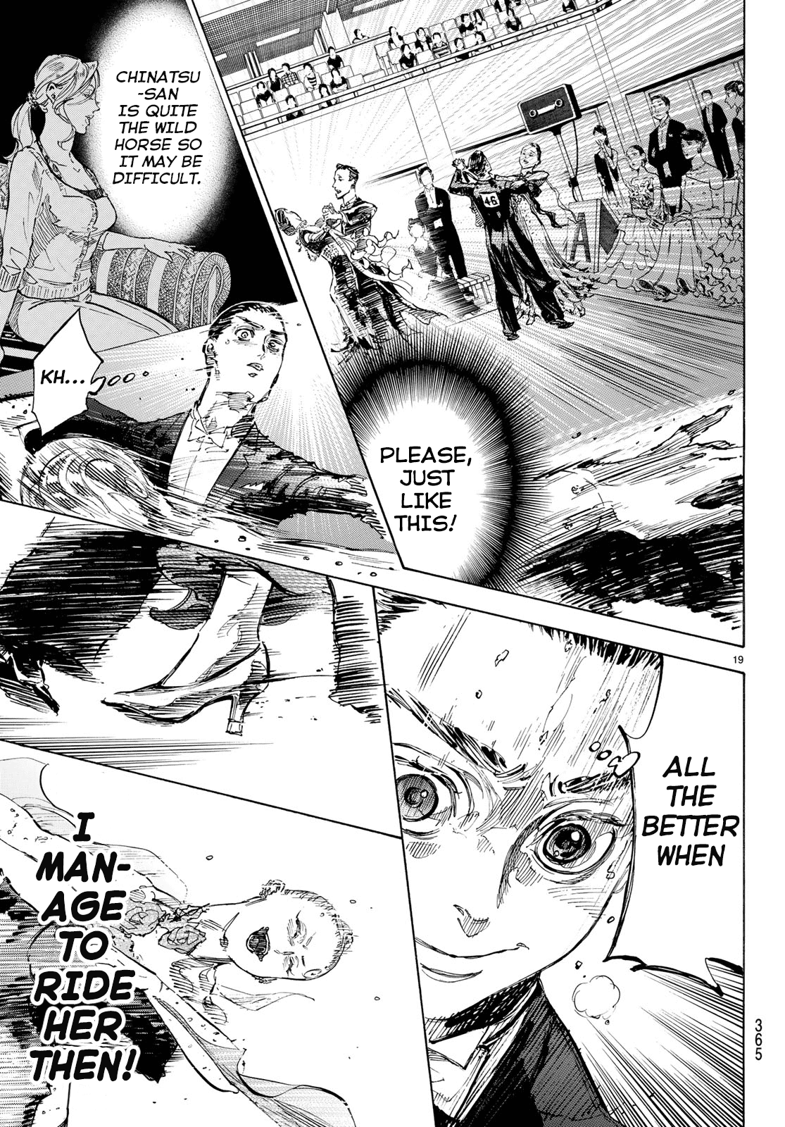 Ballroom E Youkoso chapter 47 - page 19