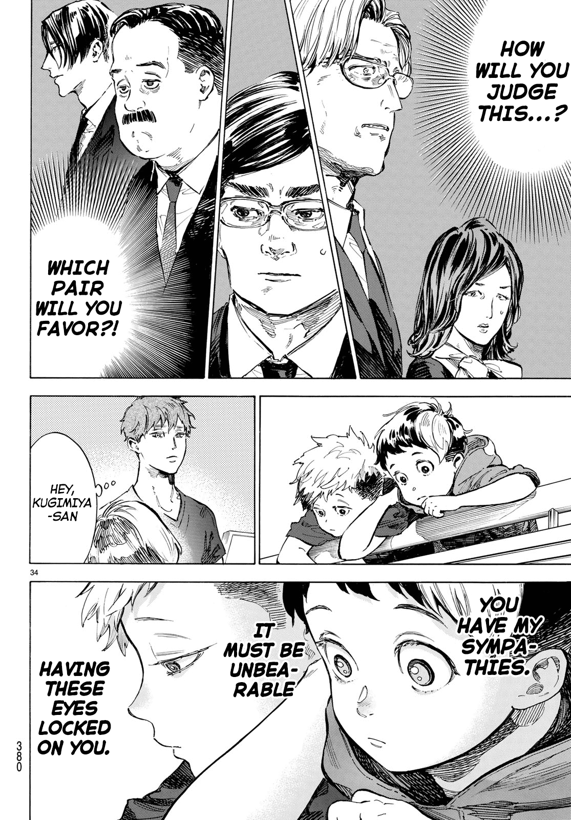 Ballroom E Youkoso chapter 47 - page 32
