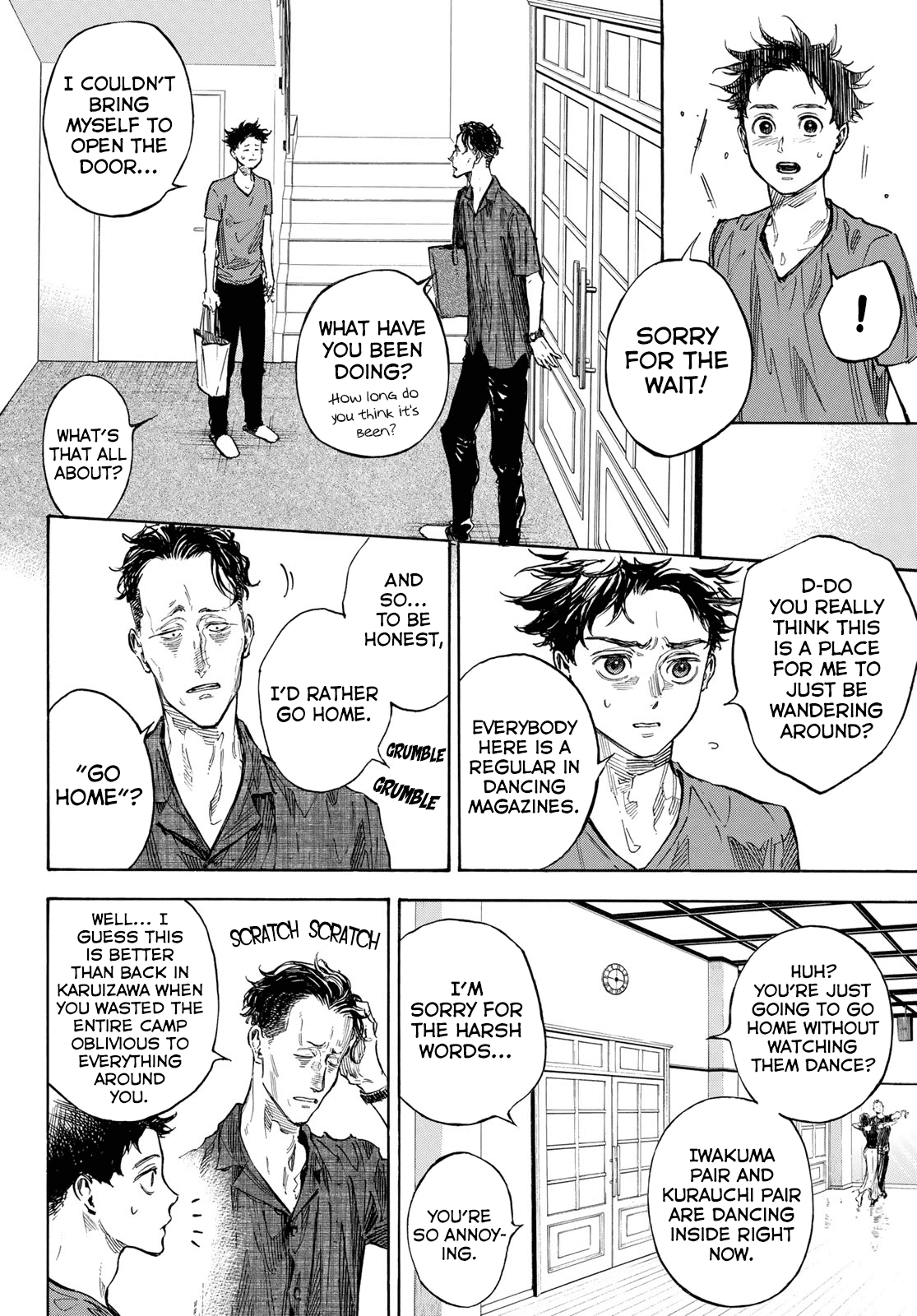 Ballroom E Youkoso chapter 61 - page 2