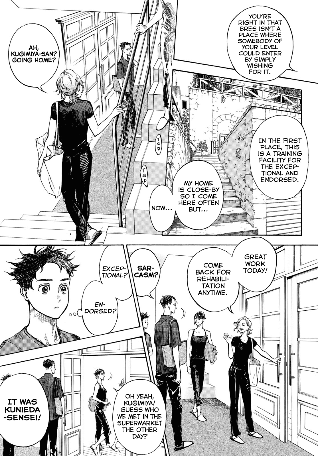 Ballroom E Youkoso chapter 61 - page 3