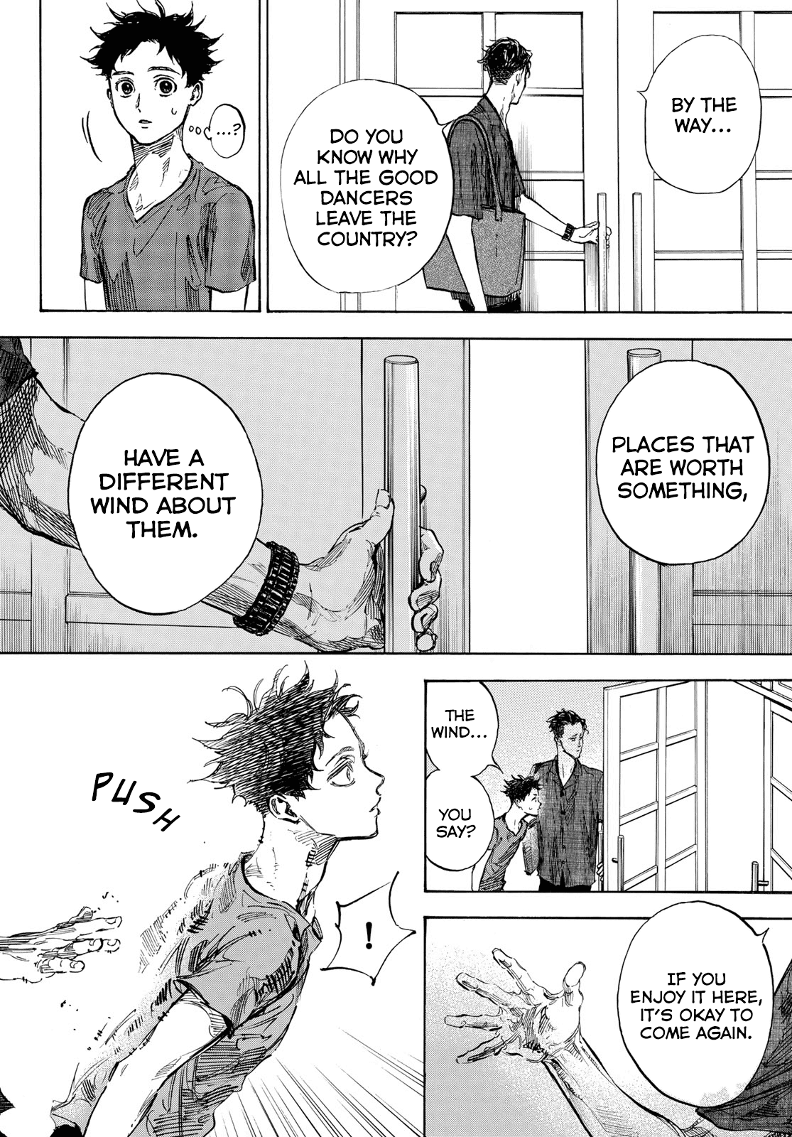 Ballroom E Youkoso chapter 61 - page 6