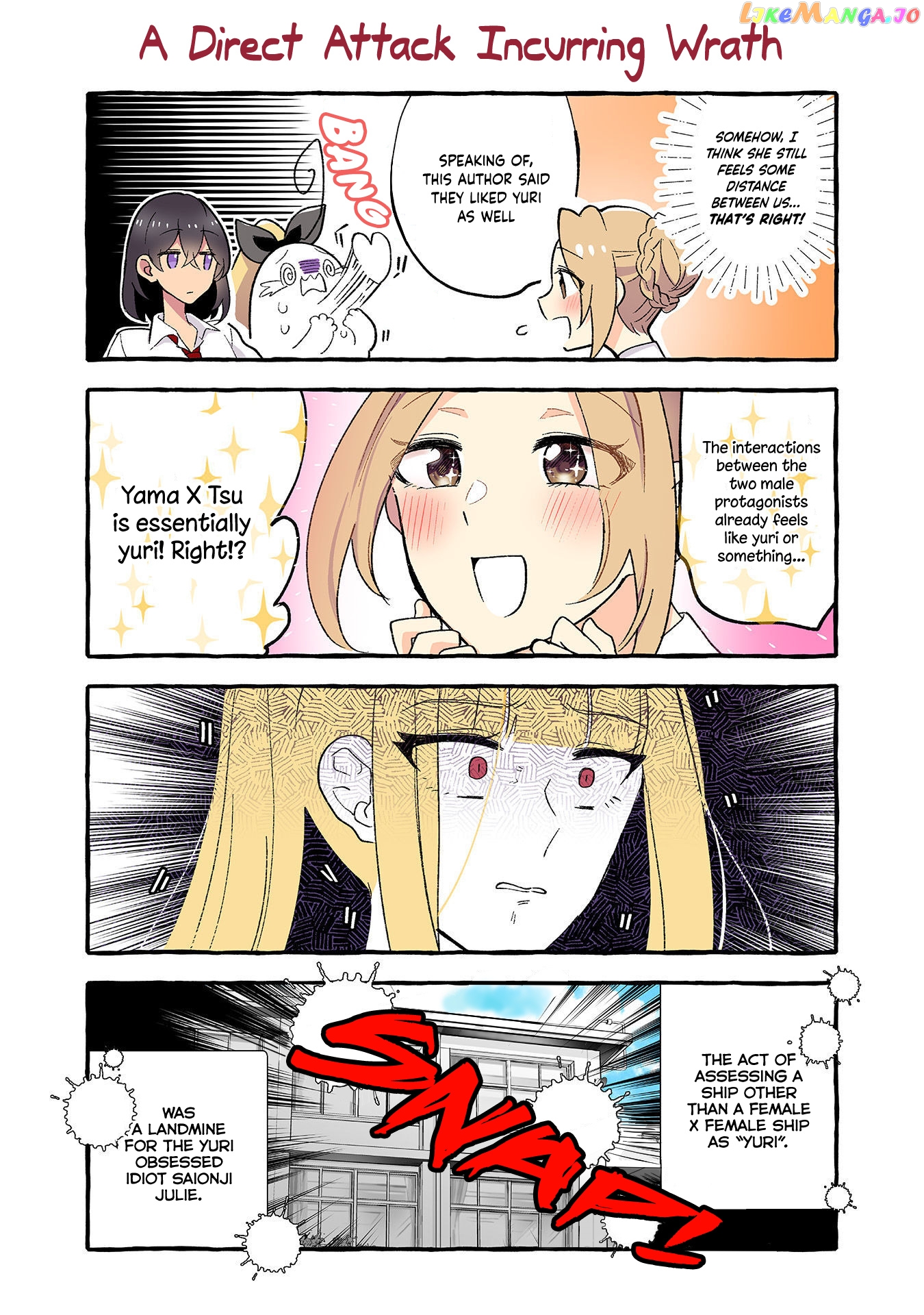 As A Result Of A Classmate’s Obsession With Yuri, I Was Exposed As An Author chapter 134 - page 2