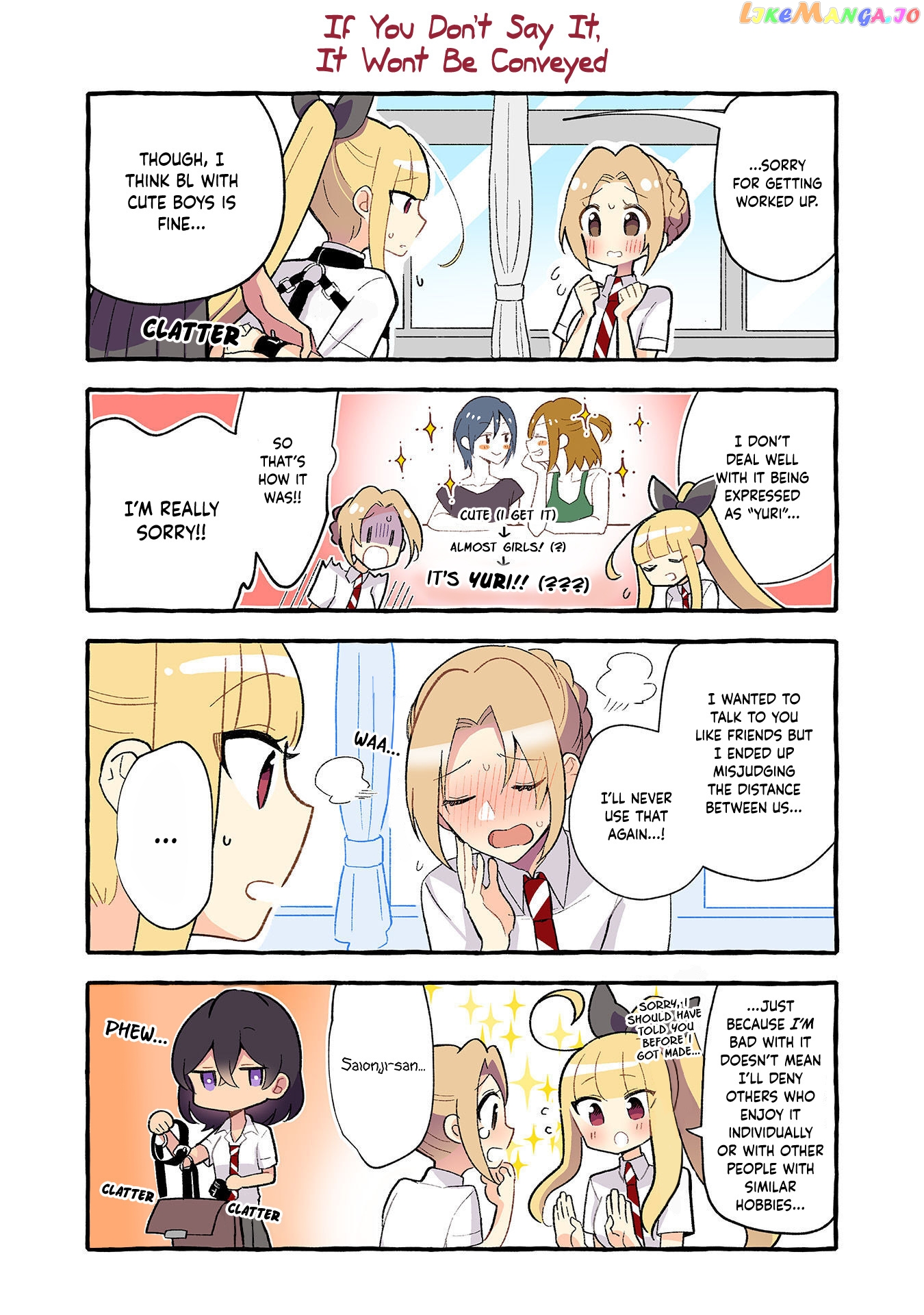 As A Result Of A Classmate’s Obsession With Yuri, I Was Exposed As An Author chapter 138 - page 2