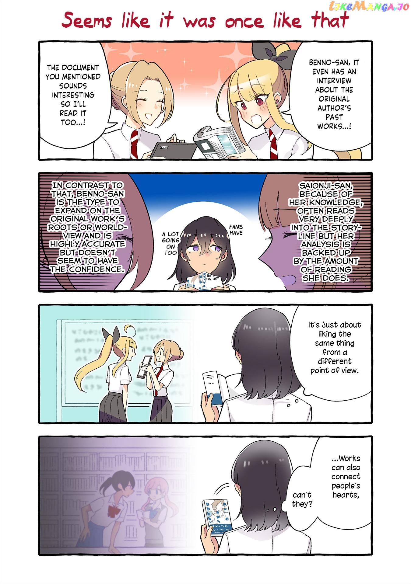 As A Result Of A Classmate’s Obsession With Yuri, I Was Exposed As An Author chapter 143 - page 2