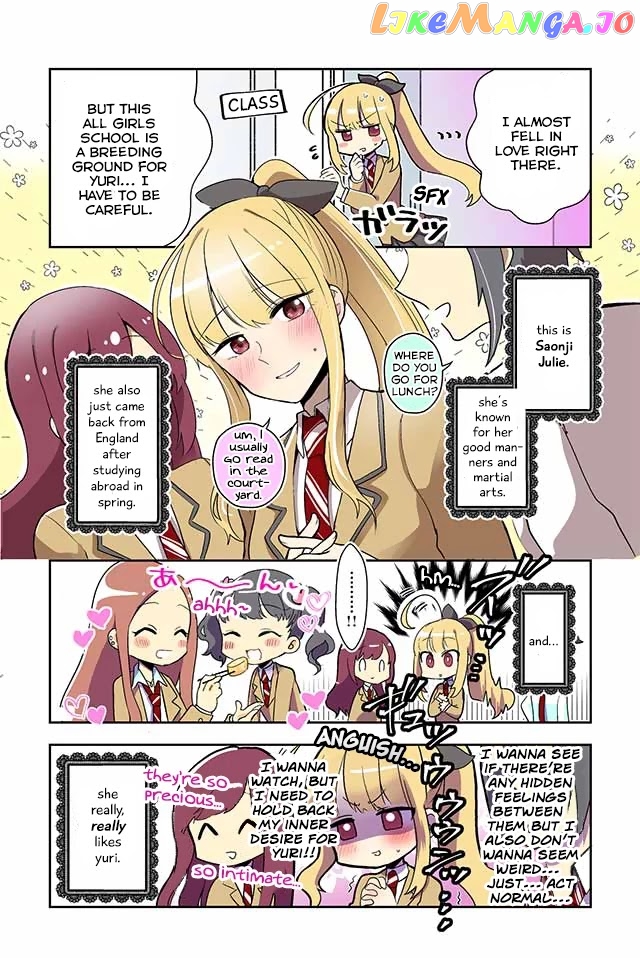 As A Result Of A Classmate’s Obsession With Yuri, I Was Exposed As An Author chapter 1 - page 3
