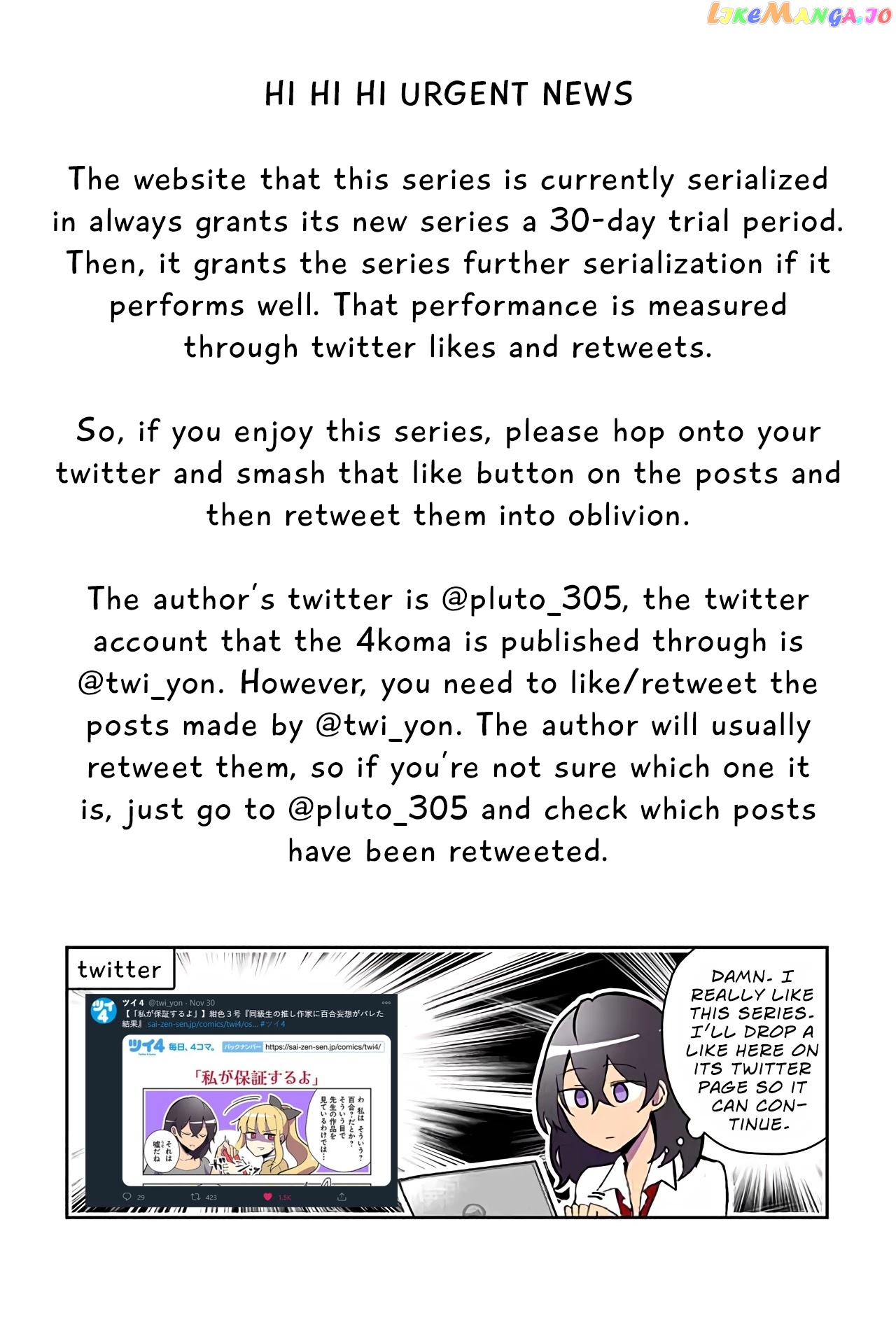 As A Result Of A Classmate’s Obsession With Yuri, I Was Exposed As An Author chapter 9 - page 2