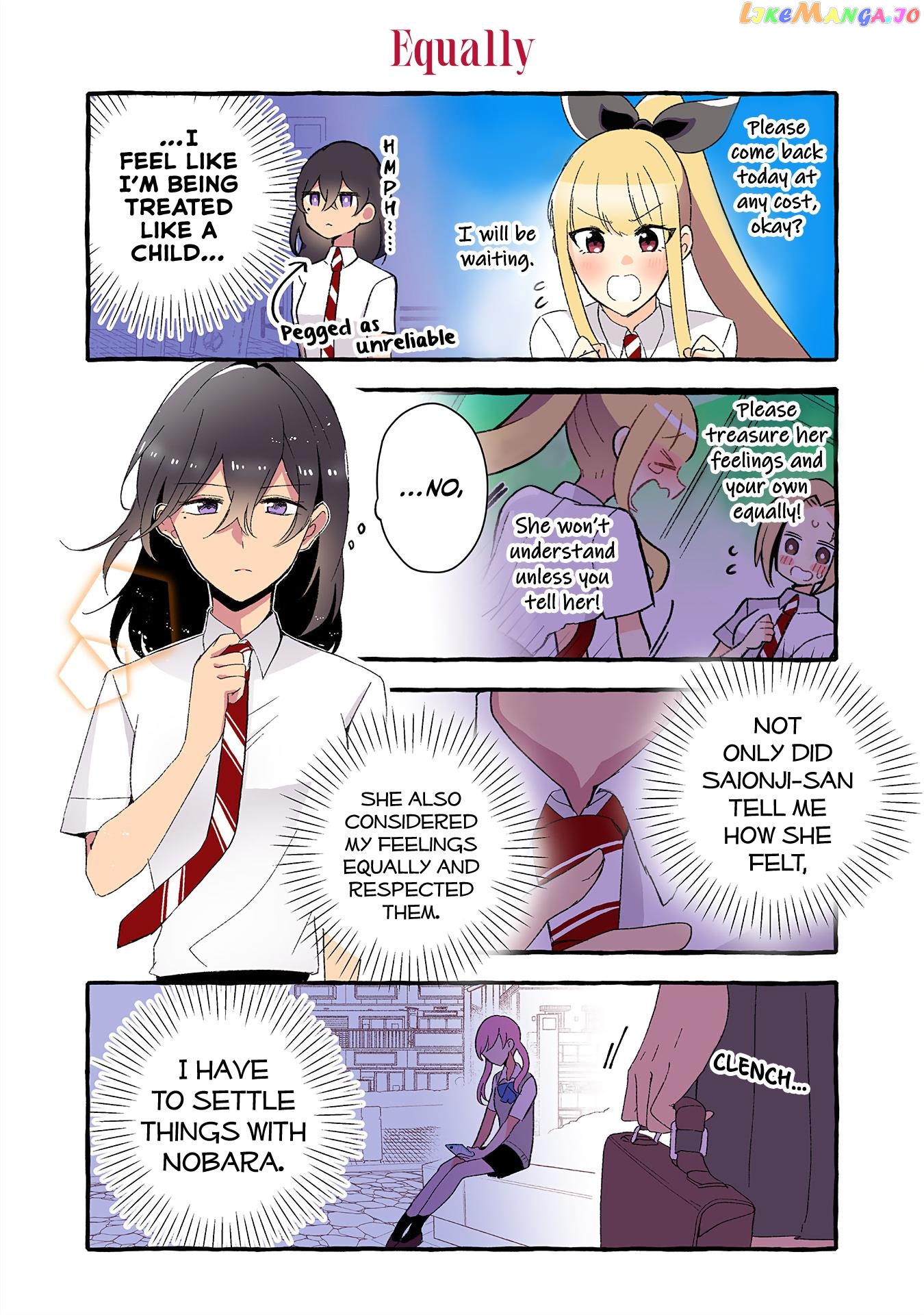 As A Result Of A Classmate’s Obsession With Yuri, I Was Exposed As An Author chapter 164 - page 2