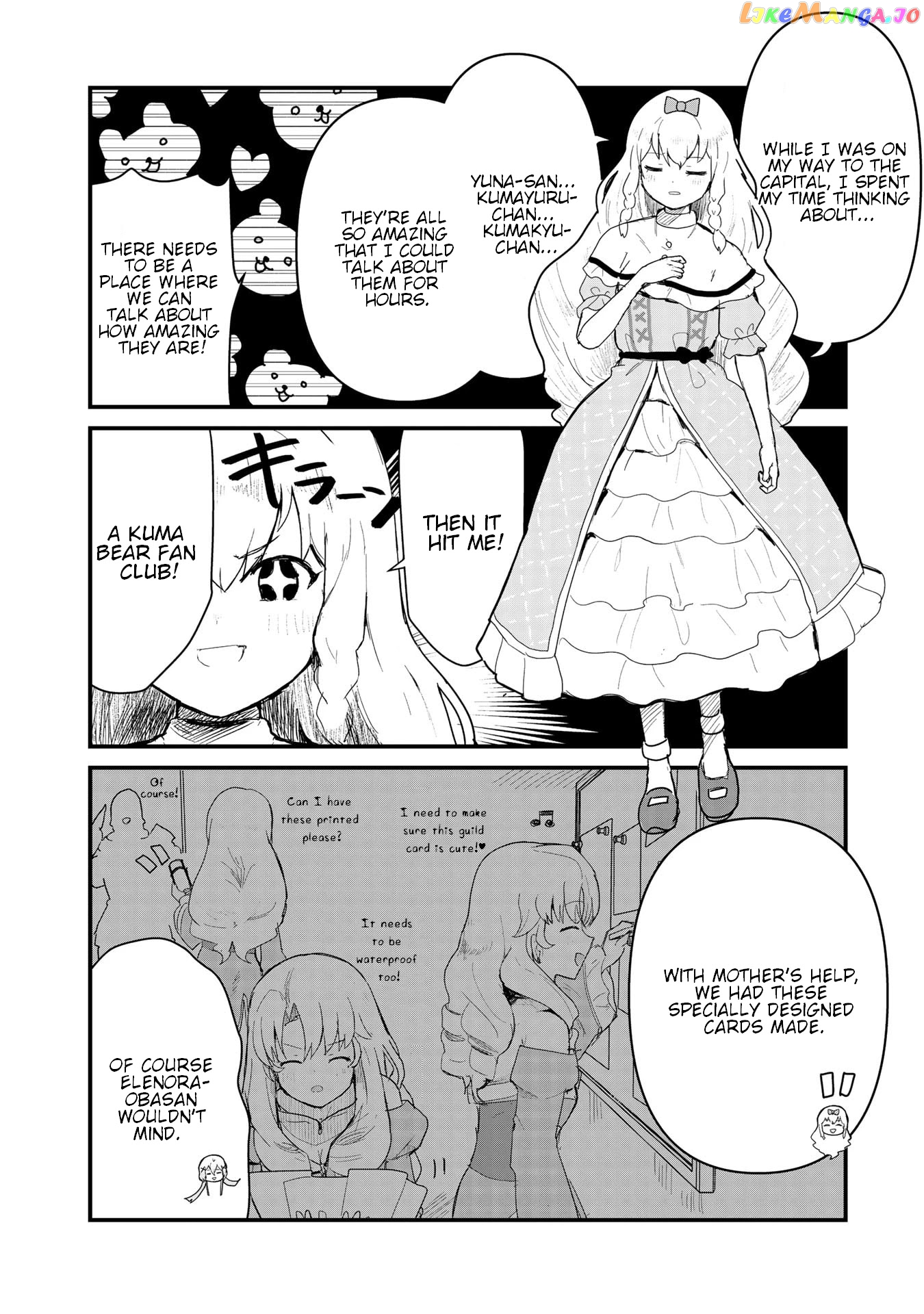 Kuma Kuma Kuma Bear chapter 60 - page 10