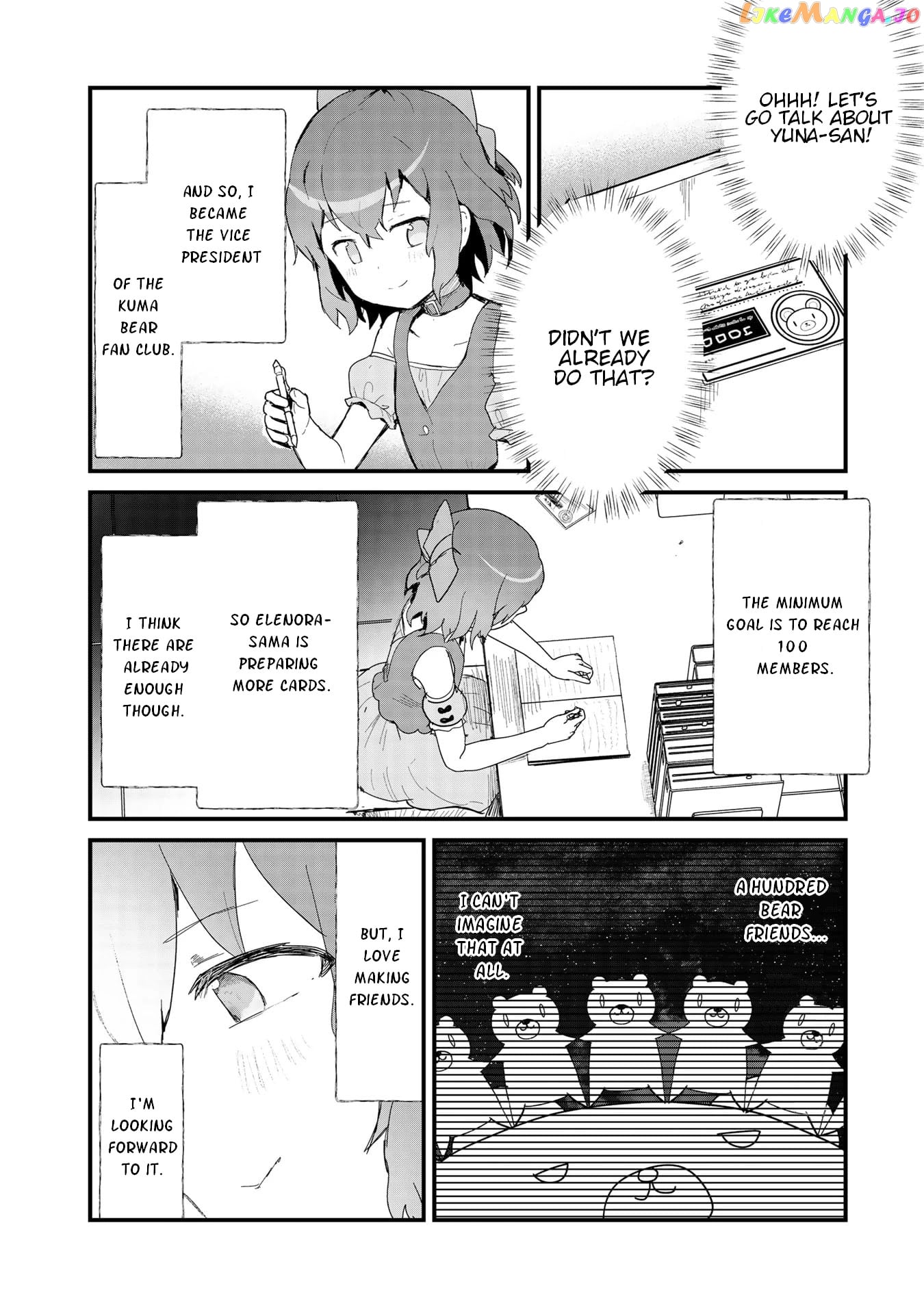 Kuma Kuma Kuma Bear chapter 60 - page 14