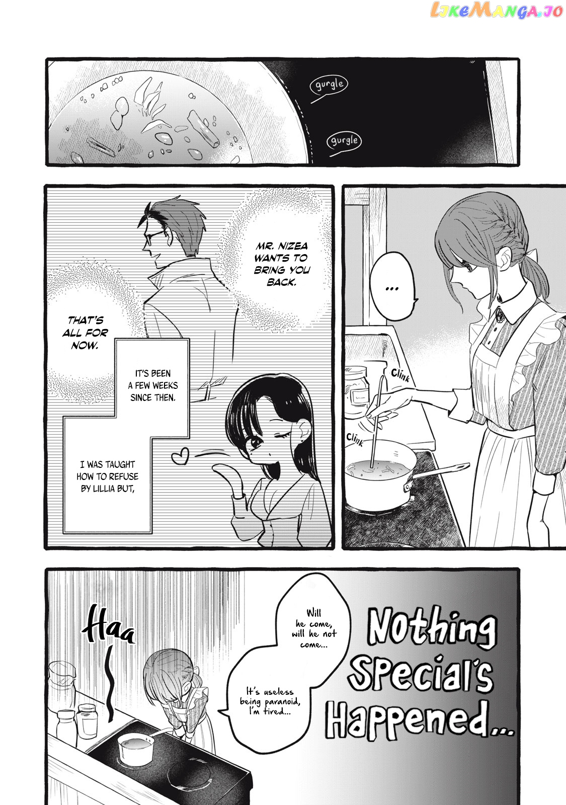 Re-Employment Life With An Unsociable Untalkative Magician chapter 5 - page 2