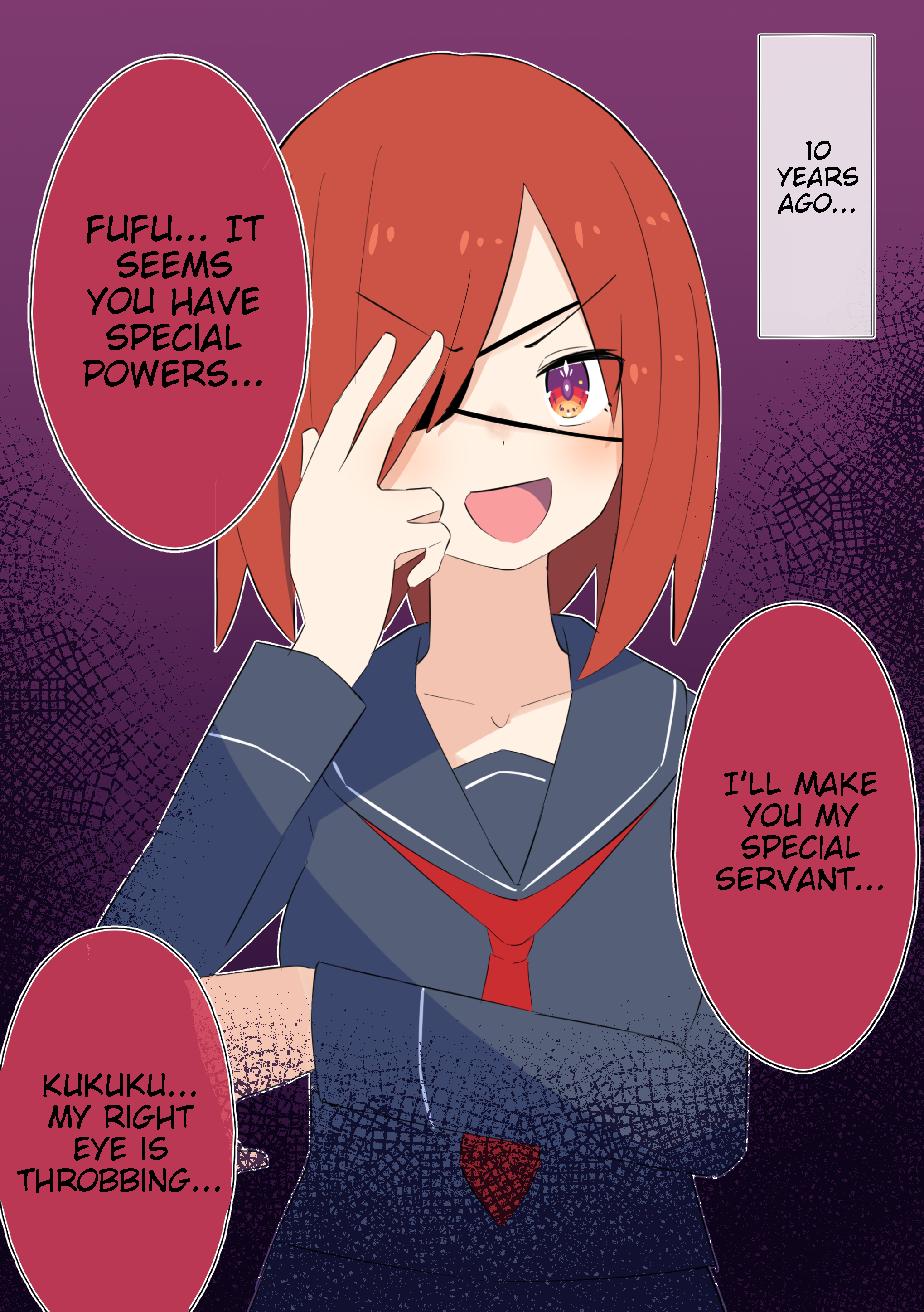 Chuunibyou-Chan After 10 Years. chapter 1 - page 1