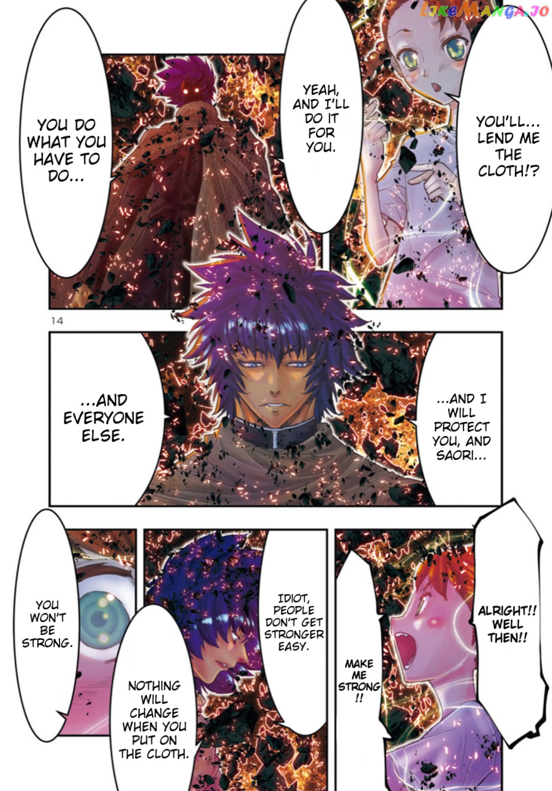 Saint Seiya - Episode G Requiem chapter 36 - page 12