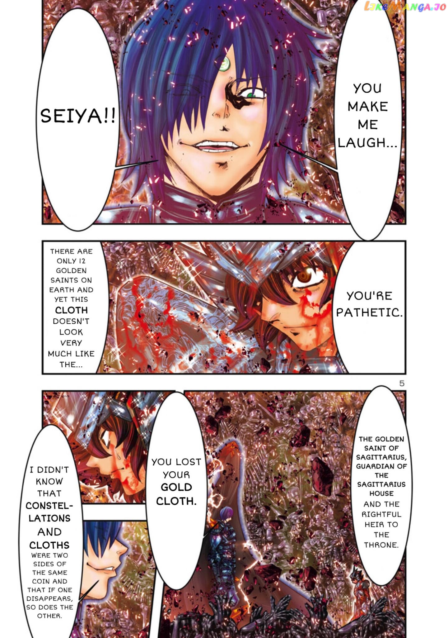 Saint Seiya - Episode G Requiem chapter 10 - page 5