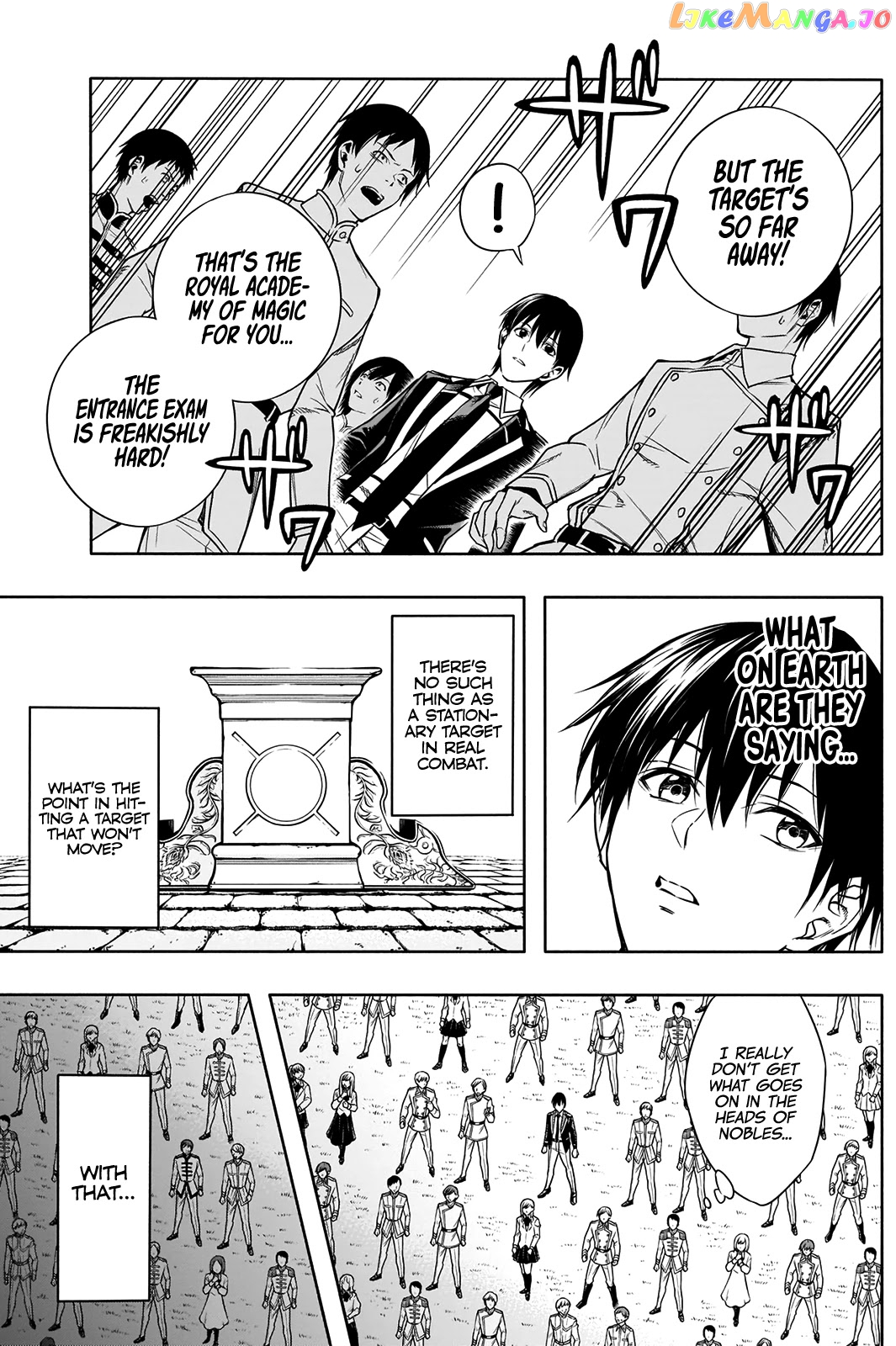 The Irregular Of The Royal Academy Of Magic ~The Strongest Sorcerer From The Slums Is Unrivaled In The School Of Royals ~ chapter 6 - page 12