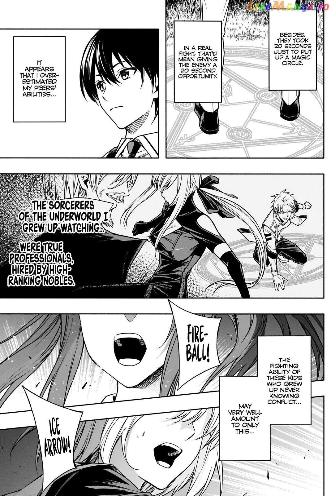 The Irregular Of The Royal Academy Of Magic ~The Strongest Sorcerer From The Slums Is Unrivaled In The School Of Royals ~ chapter 6 - page 14