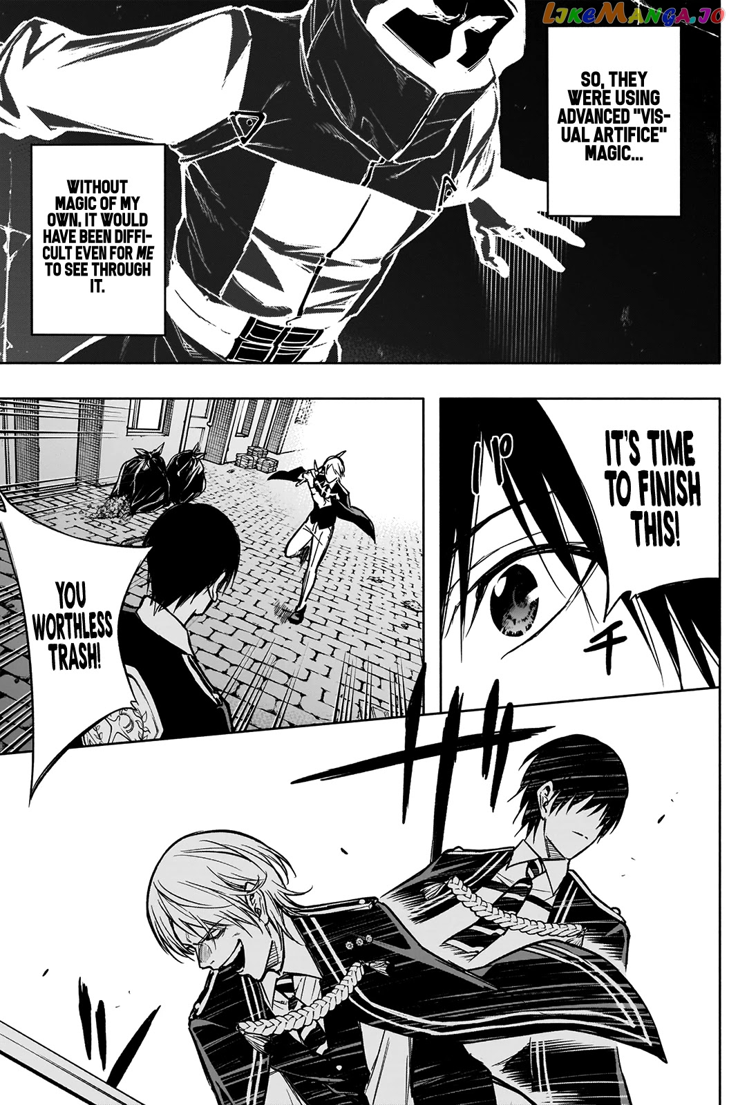 The Irregular Of The Royal Academy Of Magic ~The Strongest Sorcerer From The Slums Is Unrivaled In The School Of Royals ~ chapter 22 - page 7