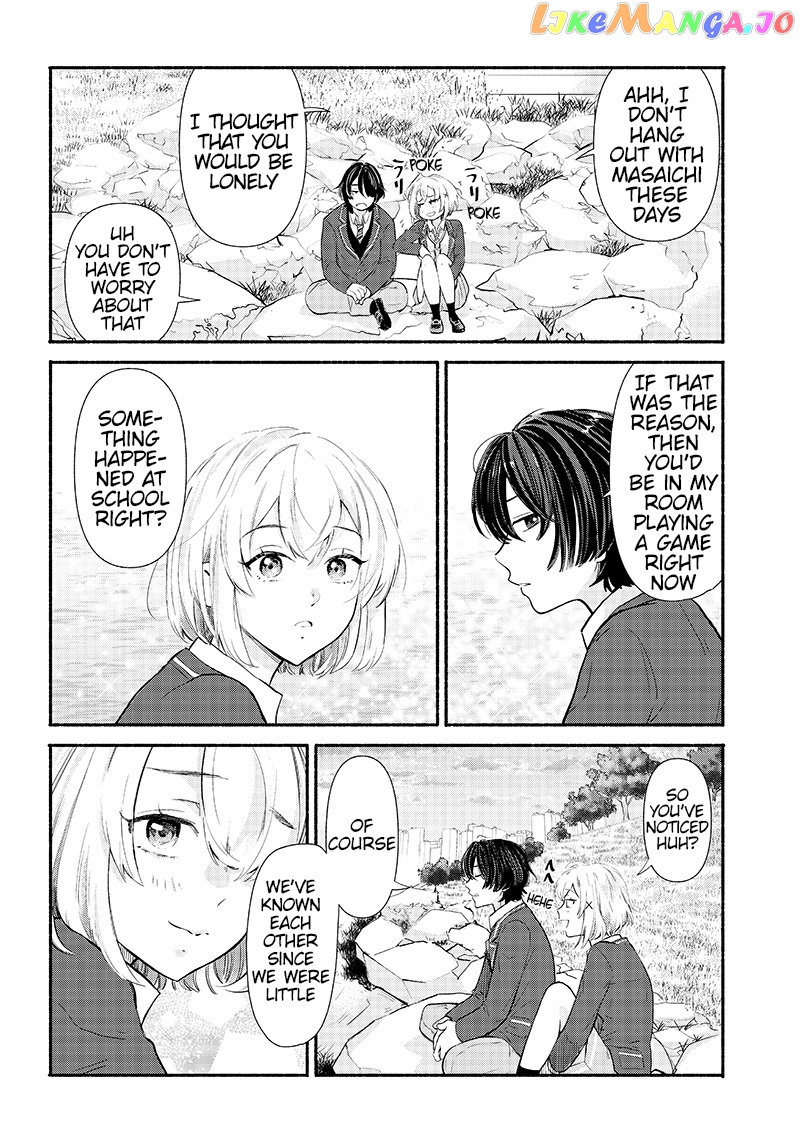 Nee, Mou Isso Tsukiacchau Osananajimi No Bishoujo Ni Tanomarete, Camo Kareshi Hajimemashita chapter 1 - page 37