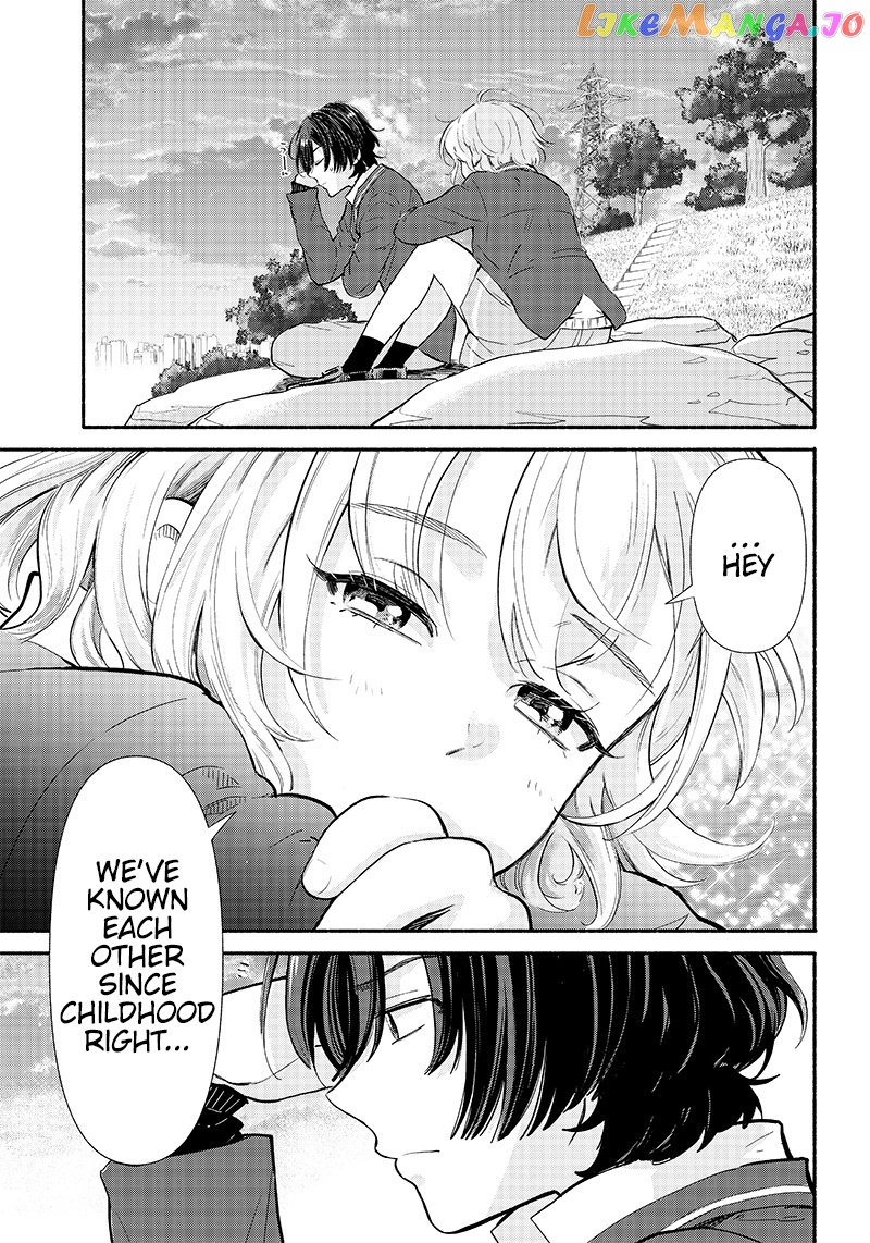 Nee, Mou Isso Tsukiacchau Osananajimi No Bishoujo Ni Tanomarete, Camo Kareshi Hajimemashita chapter 1 - page 40