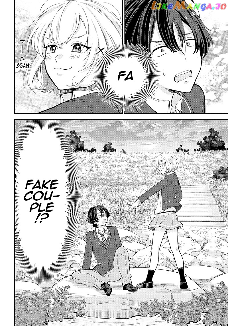 Nee, Mou Isso Tsukiacchau Osananajimi No Bishoujo Ni Tanomarete, Camo Kareshi Hajimemashita chapter 1 - page 48