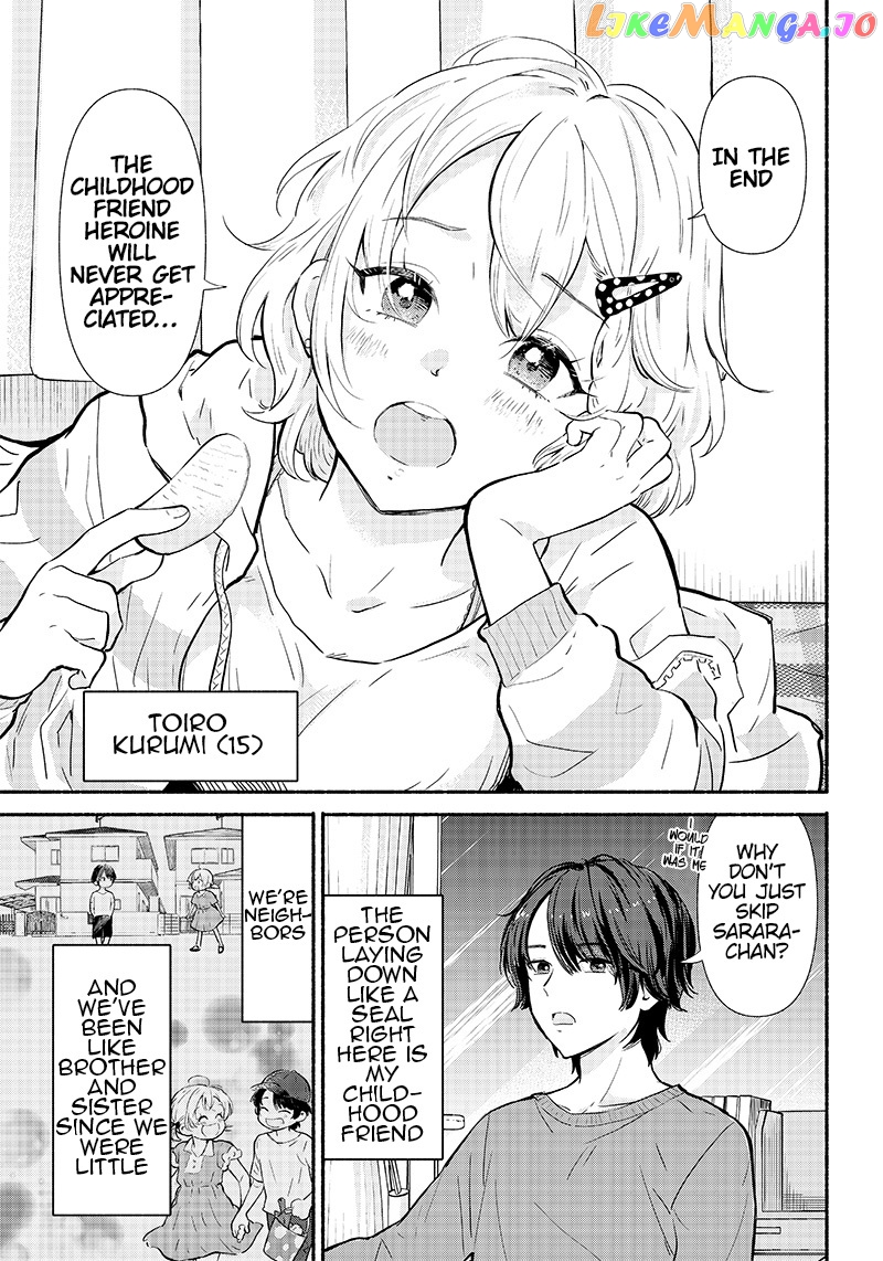 Nee, Mou Isso Tsukiacchau Osananajimi No Bishoujo Ni Tanomarete, Camo Kareshi Hajimemashita chapter 1 - page 8