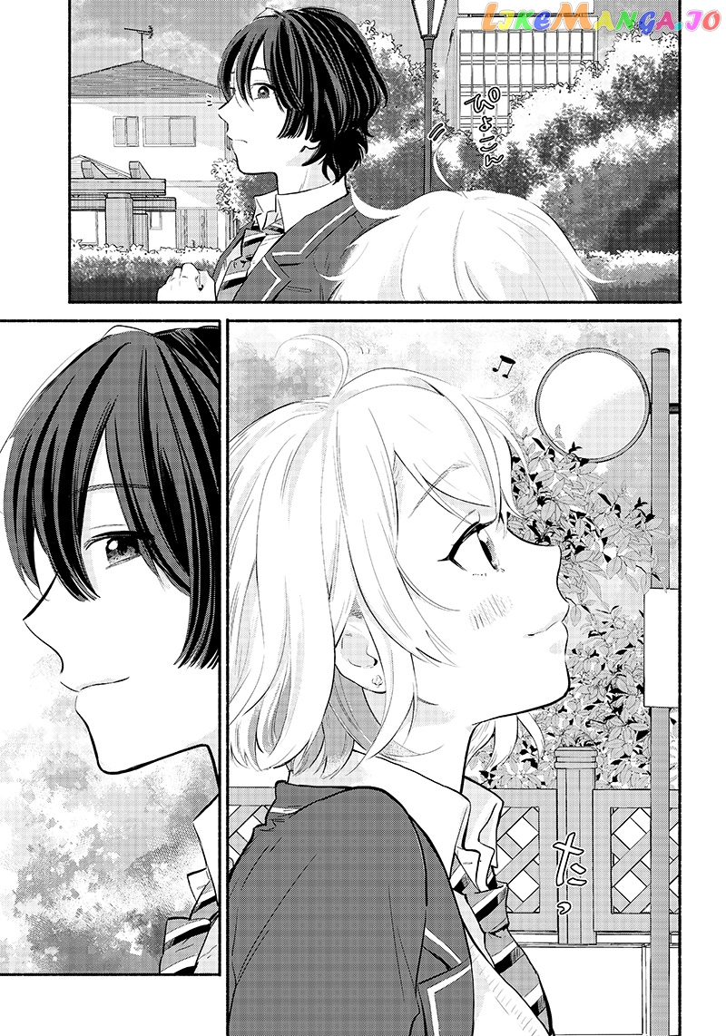 Nee, Mou Isso Tsukiacchau Osananajimi No Bishoujo Ni Tanomarete, Camo Kareshi Hajimemashita chapter 2 - page 11