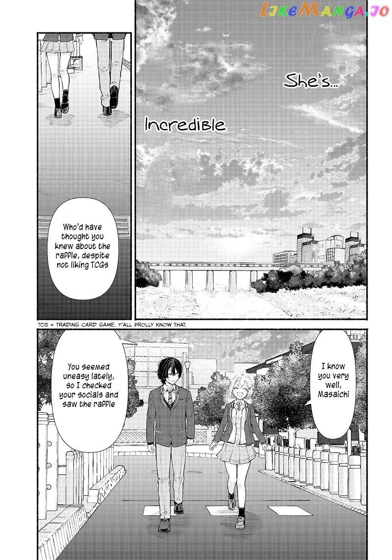 Nee, Mou Isso Tsukiacchau Osananajimi No Bishoujo Ni Tanomarete, Camo Kareshi Hajimemashita chapter 2 - page 9