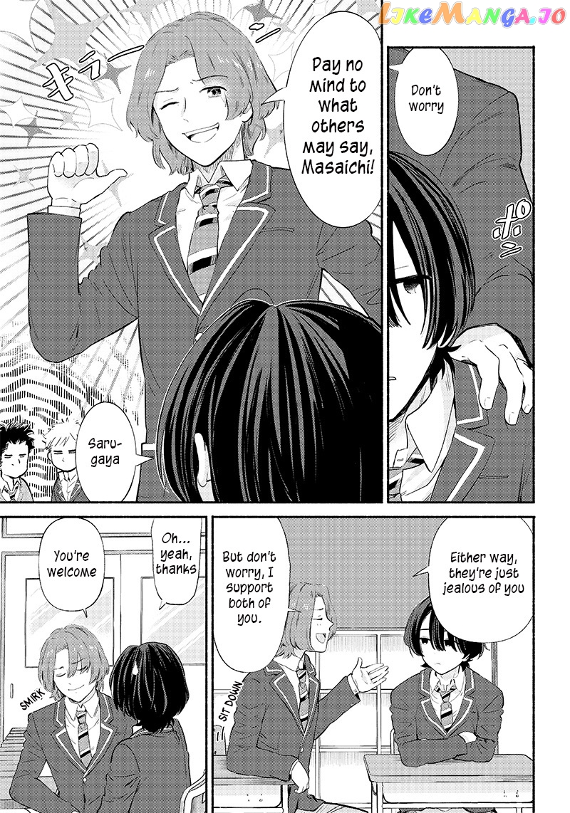 Nee, Mou Isso Tsukiacchau Osananajimi No Bishoujo Ni Tanomarete, Camo Kareshi Hajimemashita chapter 5 - page 5