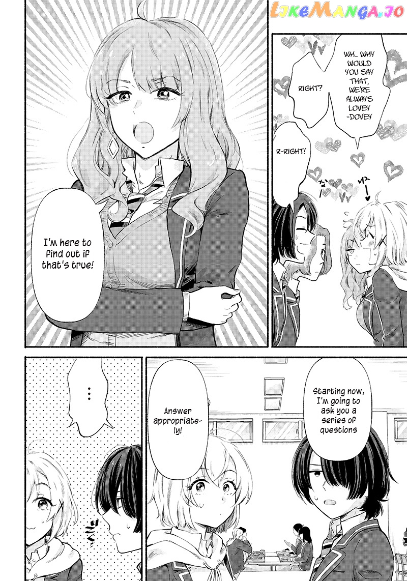Nee, Mou Isso Tsukiacchau Osananajimi No Bishoujo Ni Tanomarete, Camo Kareshi Hajimemashita chapter 6 - page 4