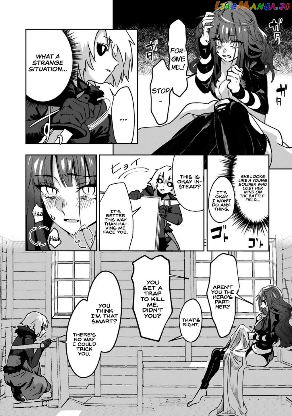 A Former Child Soldier Who Uses a Magic Sword Wants to Live With a Missy, the Former Leader of His Enemies chapter 1 - page 13